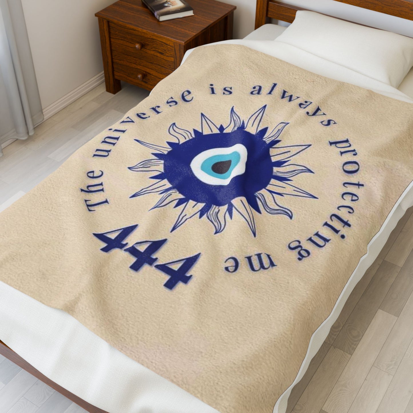 Evil Eye 444 Protection Blanket