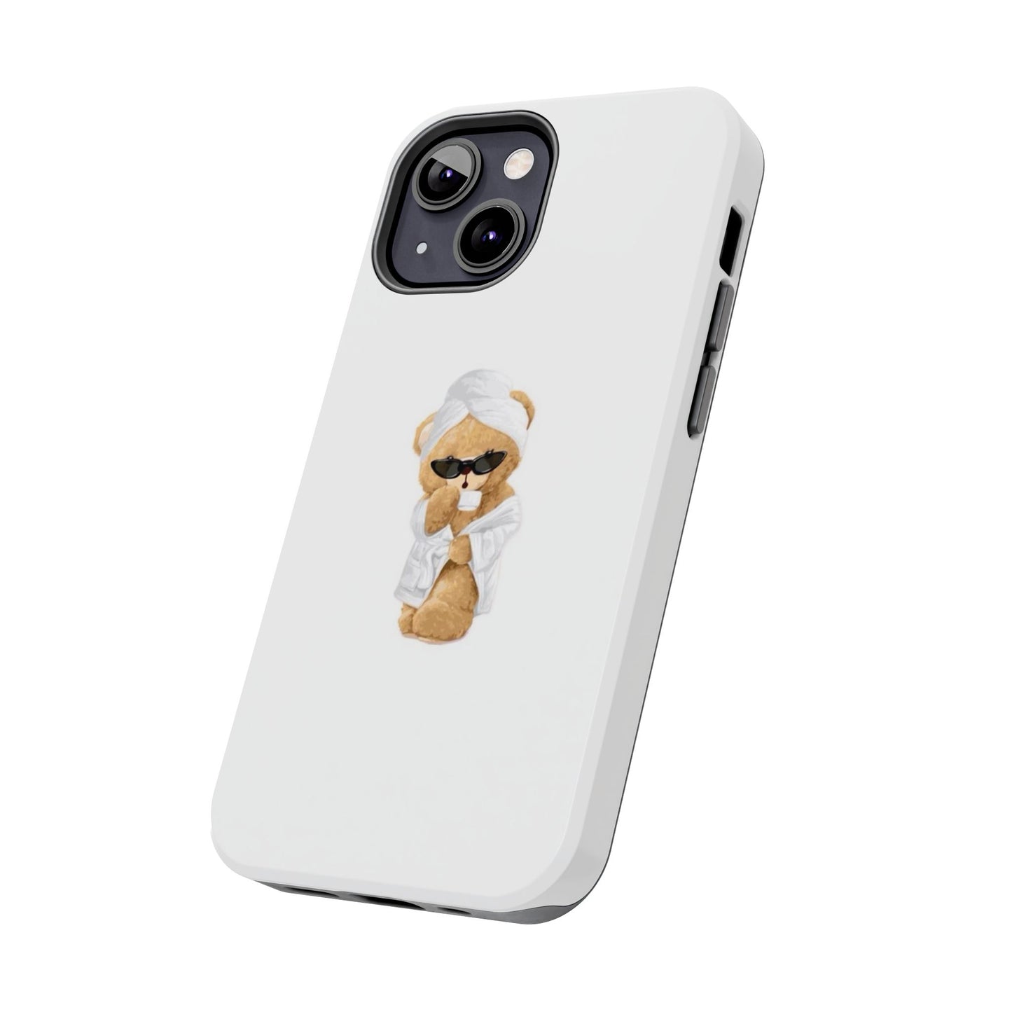 Girly Spa Teddy Bear Phone Case