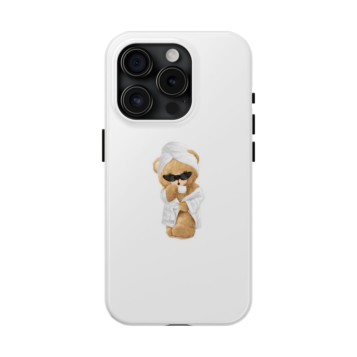 Girly Spa Teddy Bear Phone Case