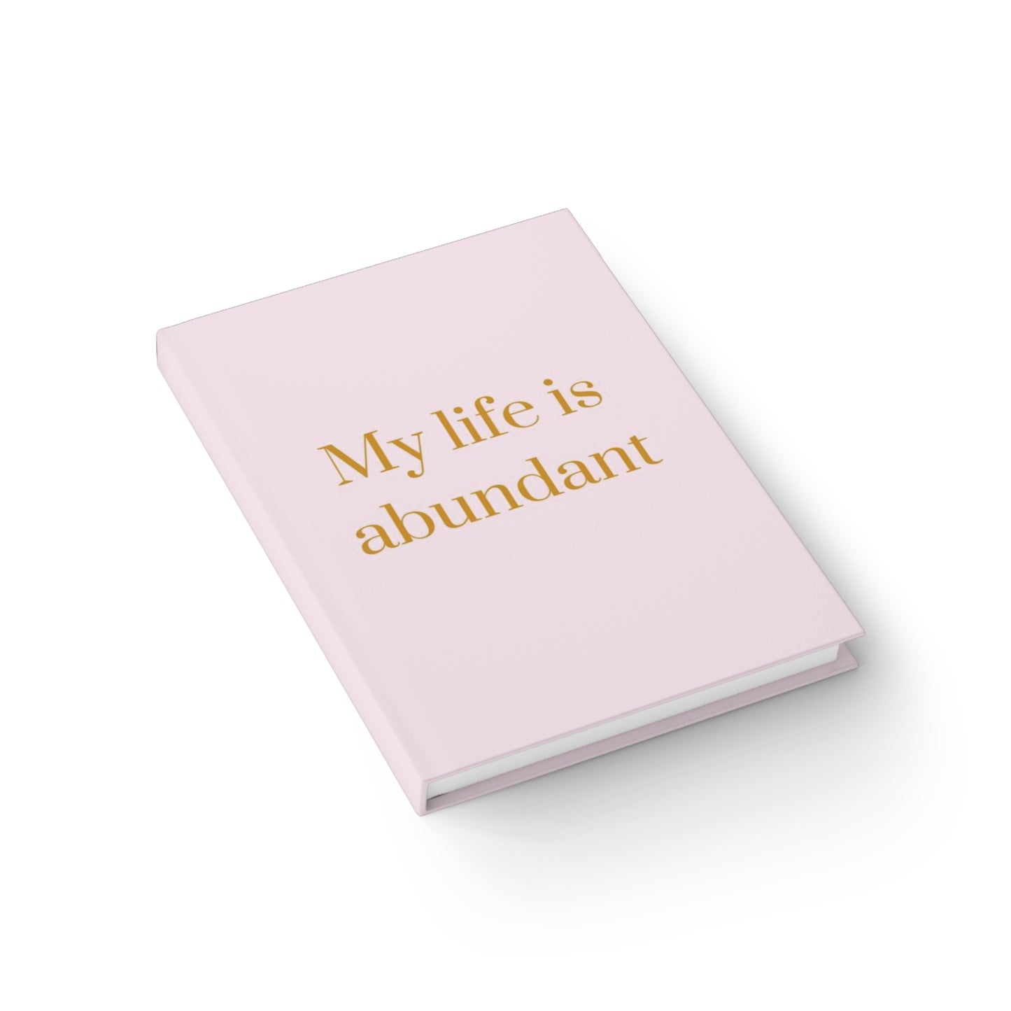 My Life is Abundant Manifestation Cute Journal