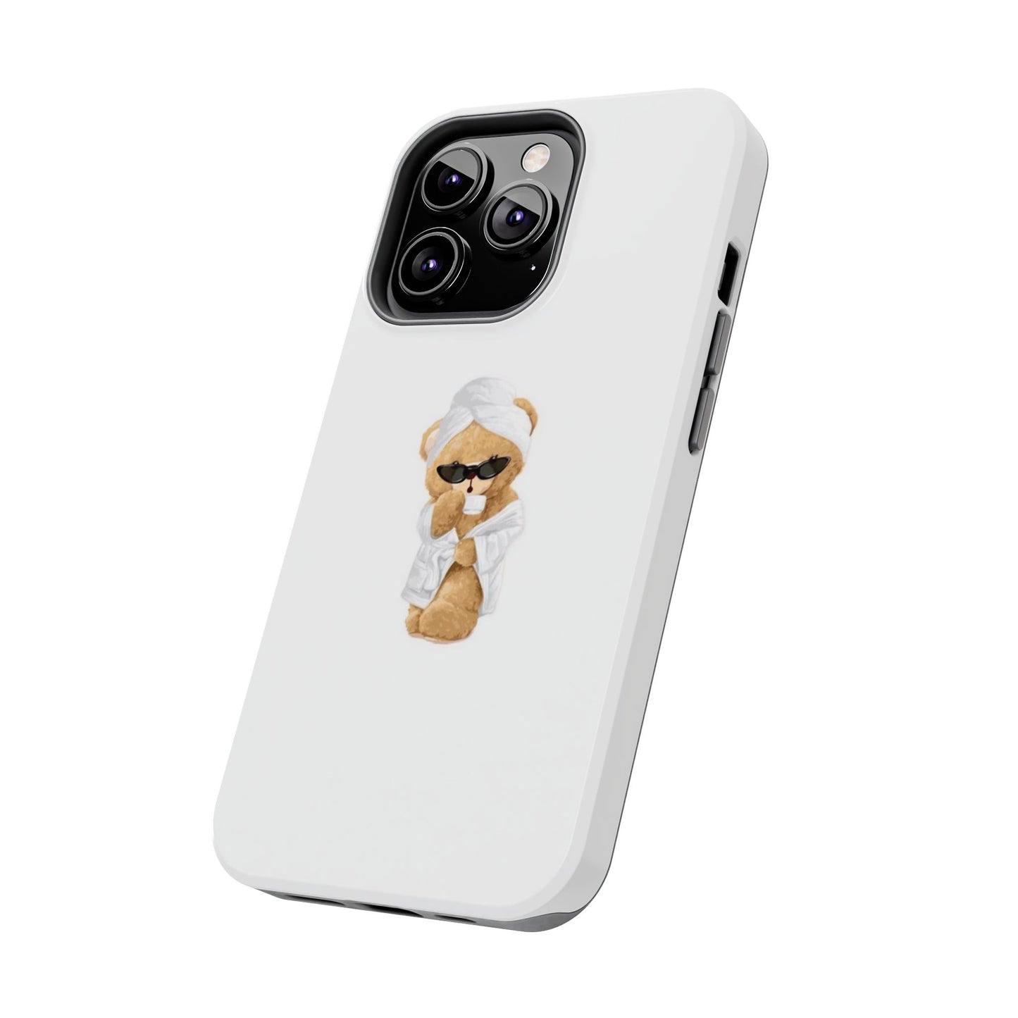 Girly Spa Teddy Bear Phone Case