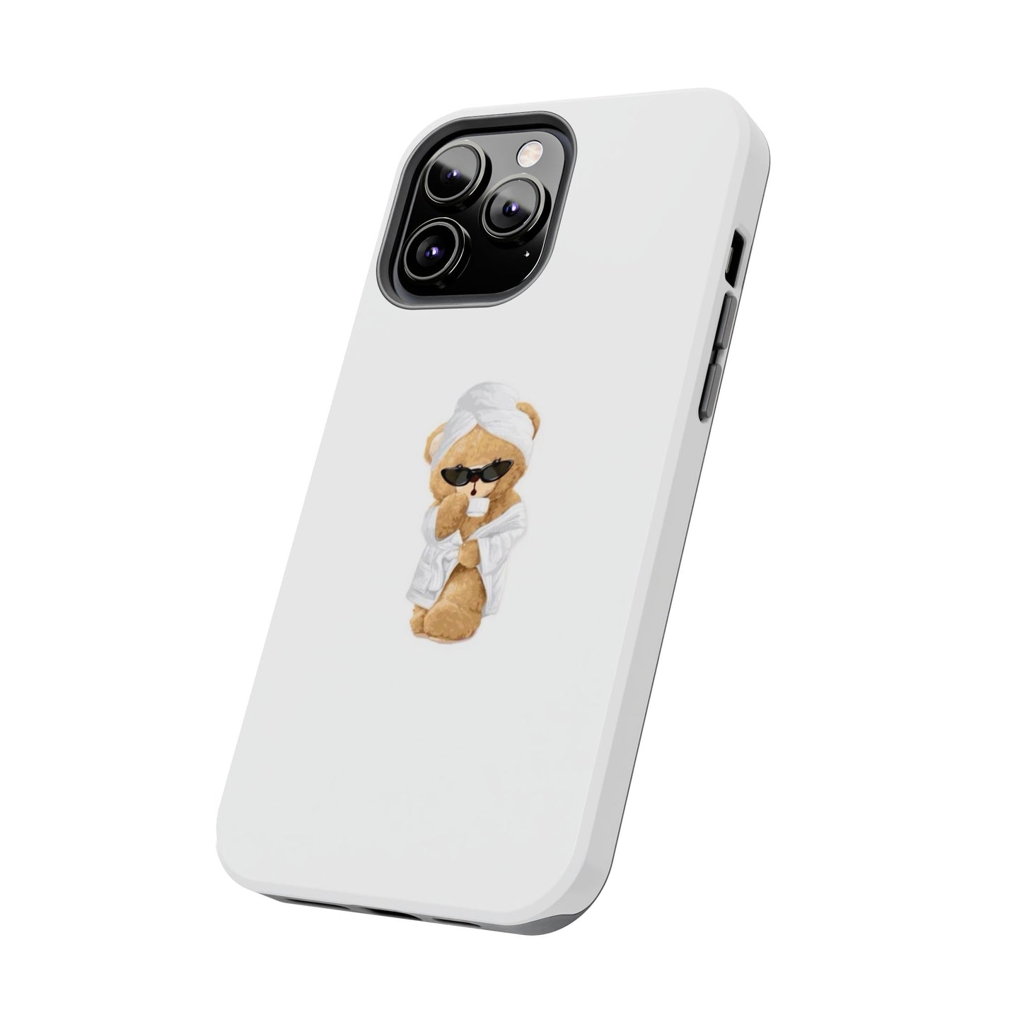 Girly Spa Teddy Bear Phone Case