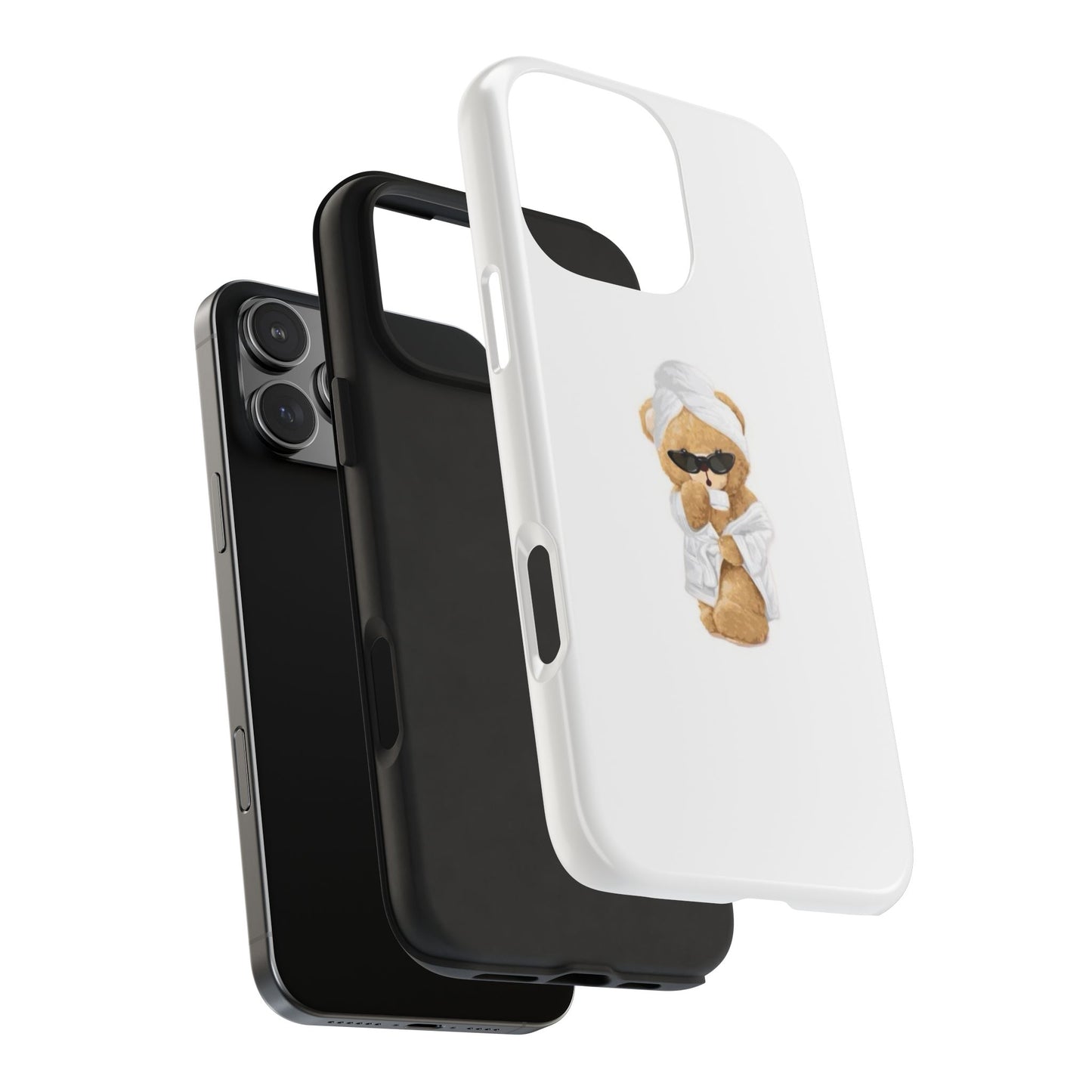 Girly Spa Teddy Bear Phone Case