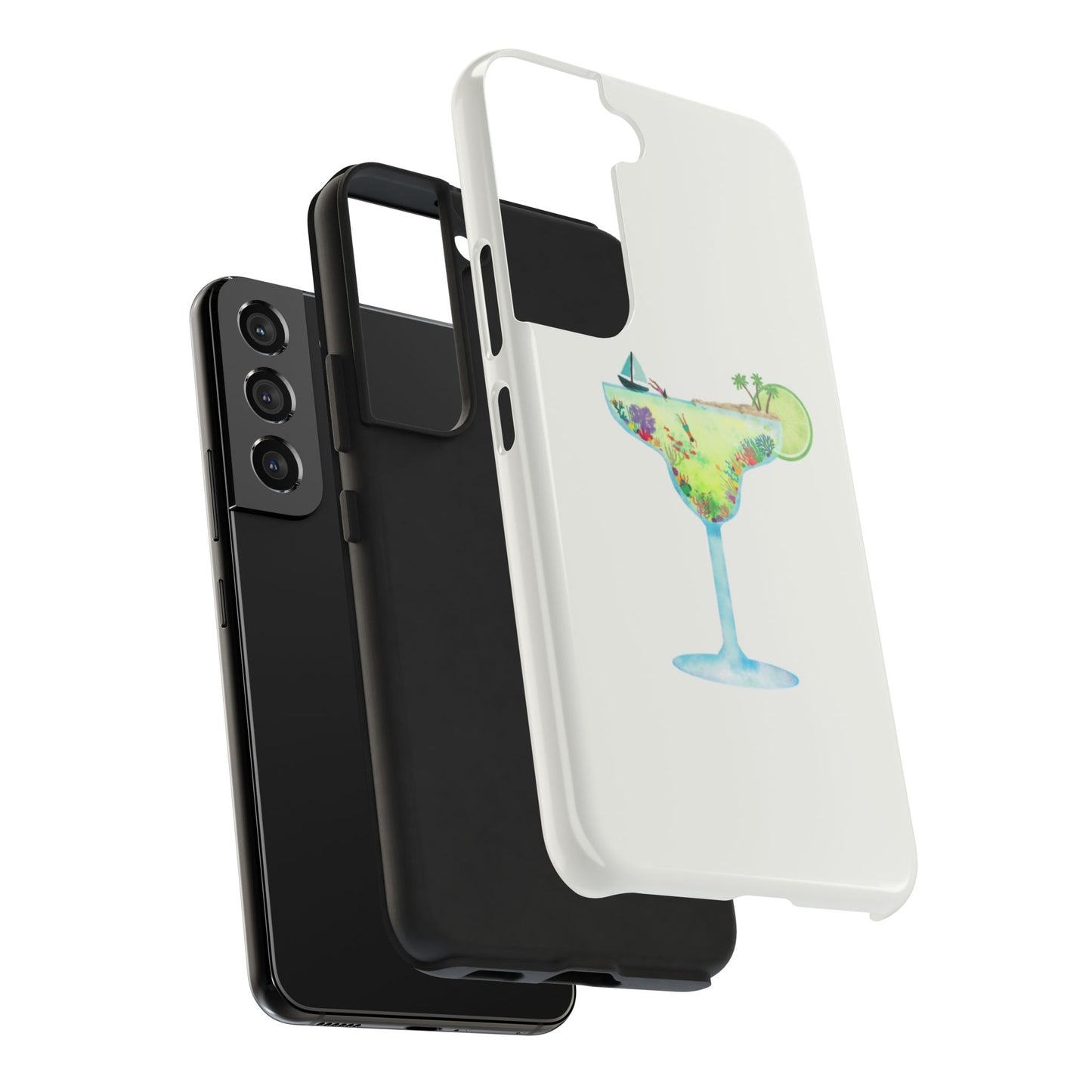 Glossy Phone Case, Summer Phone Case, Cute, Glossy Phone Case, Coastal Summer