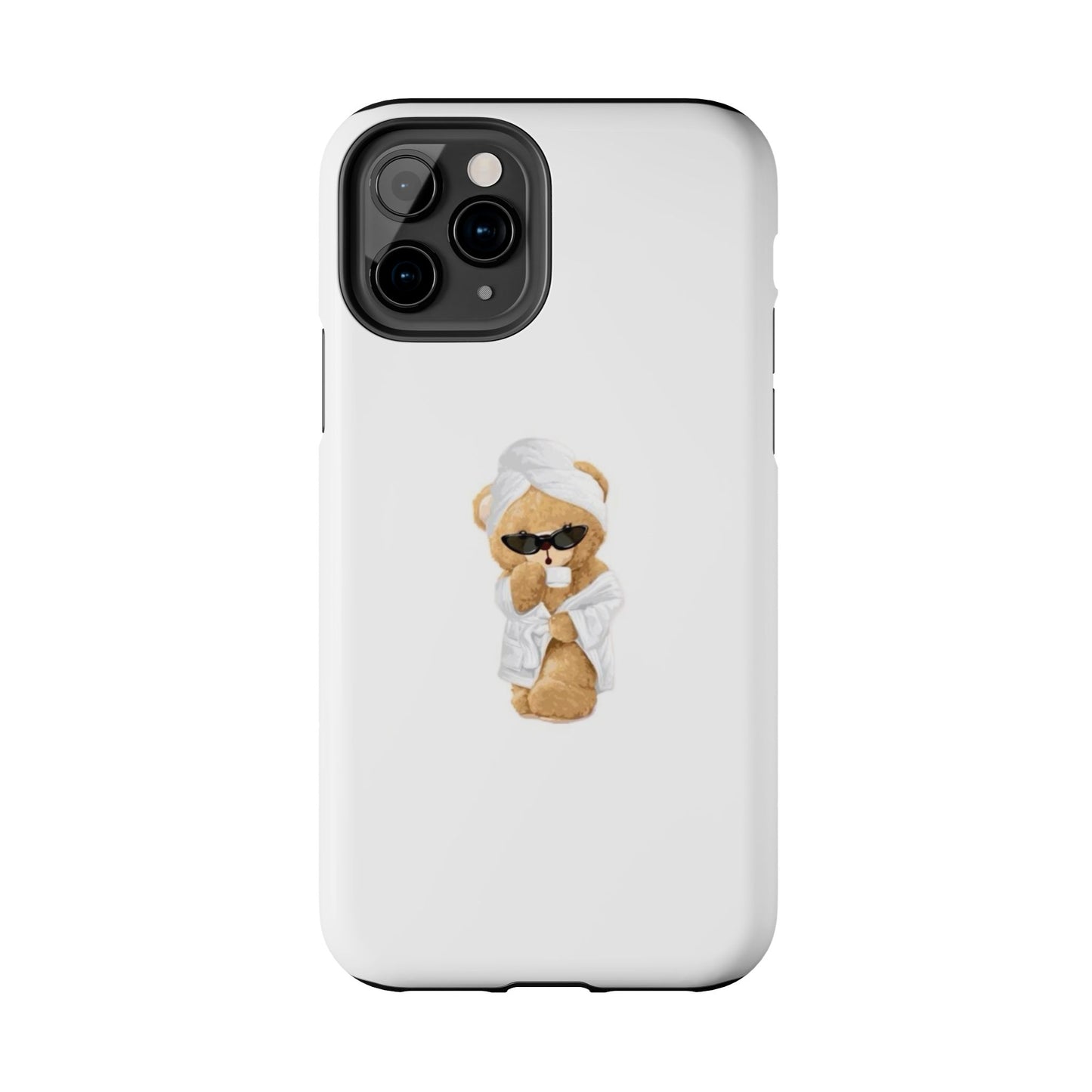 Girly Spa Teddy Bear Phone Case