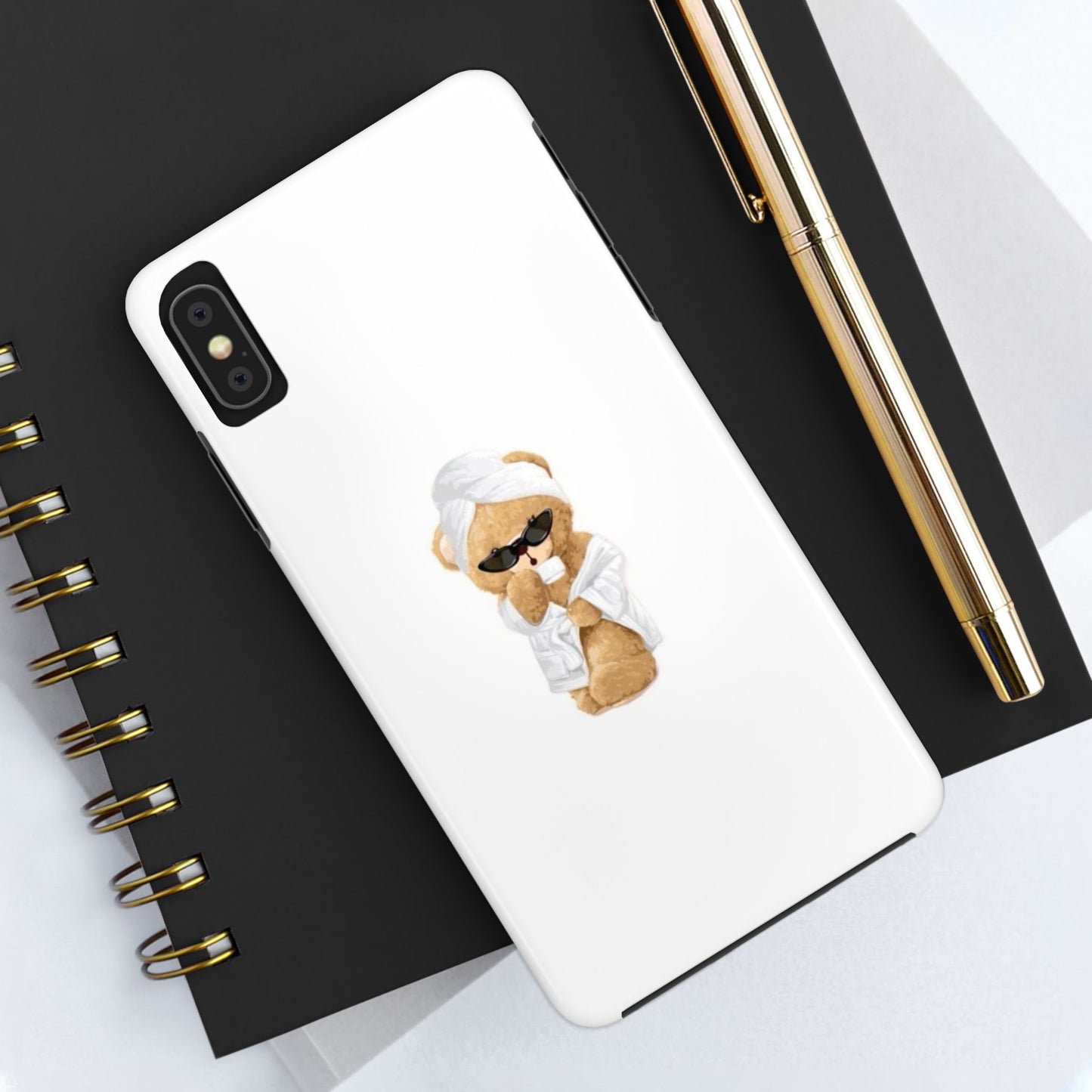 Girly Spa Teddy Bear Phone Case