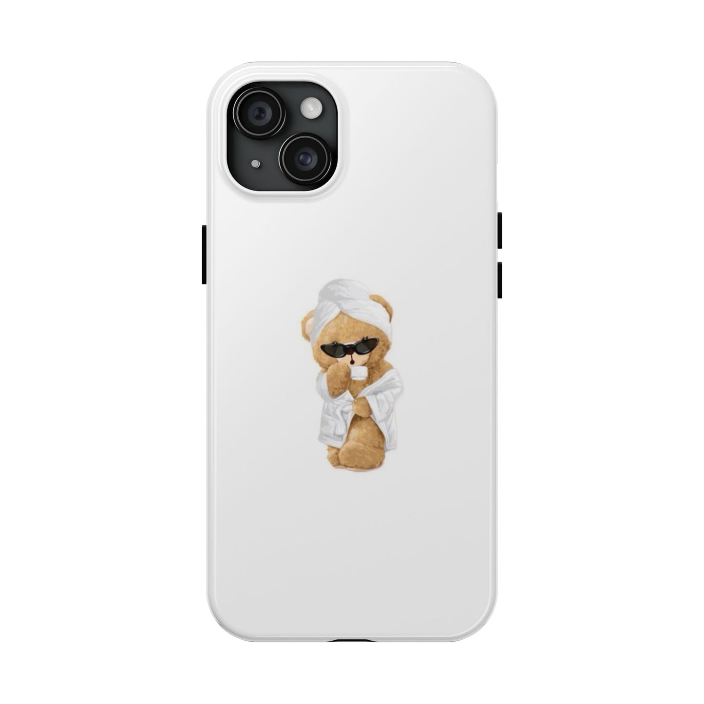 Girly Spa Teddy Bear Phone Case