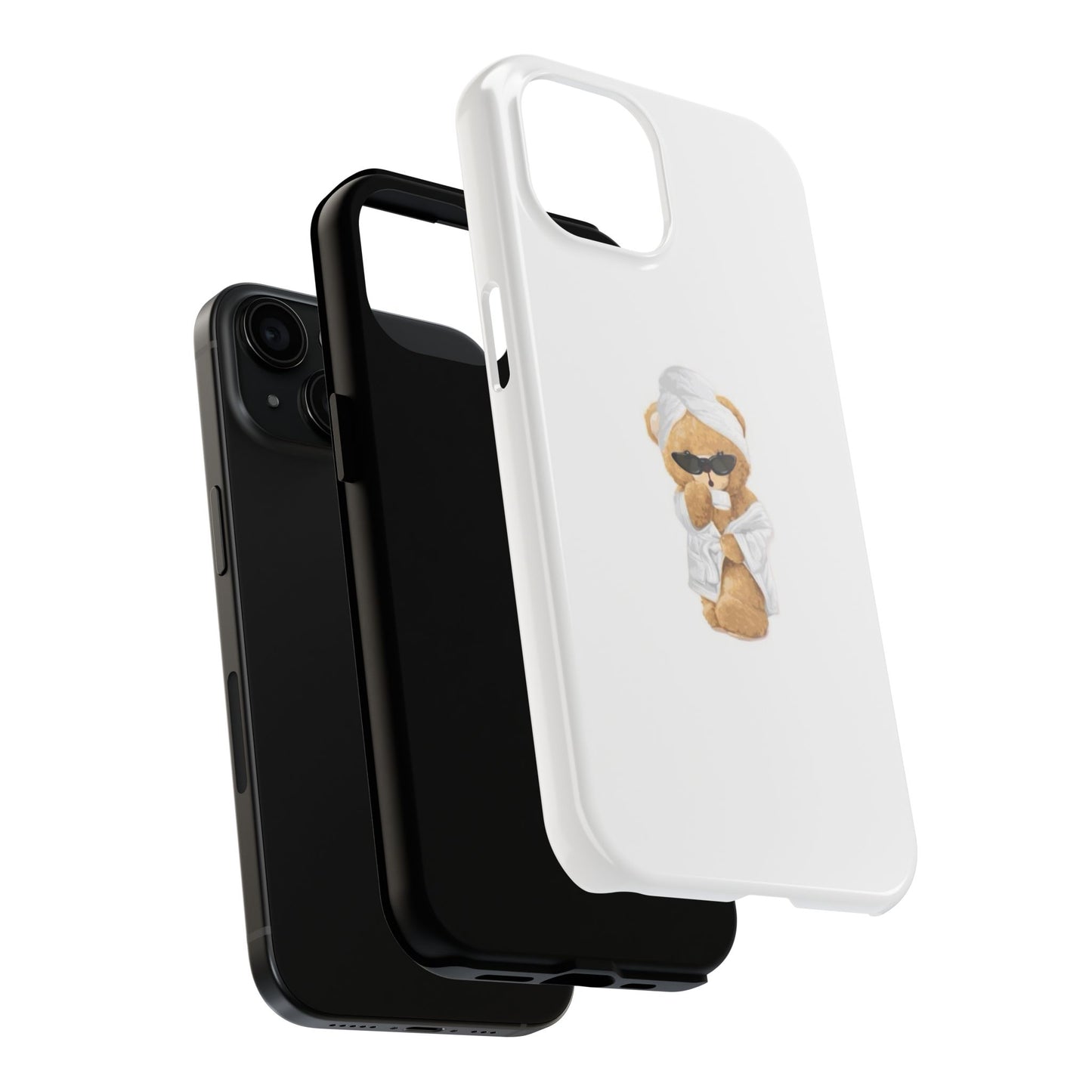 Girly Spa Teddy Bear Phone Case
