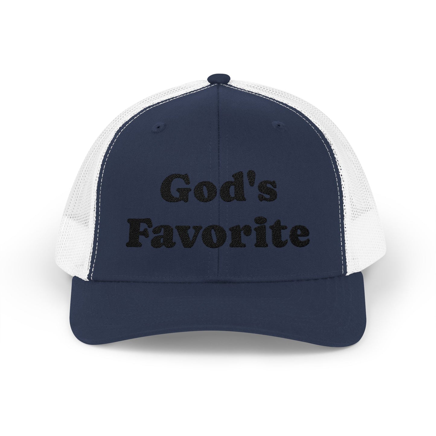God's Favorite Snapback Trucker Cap | Stylish Hat for Everyday Wear, Gift for Him/Her, Casual Accessory, Trendy Cap