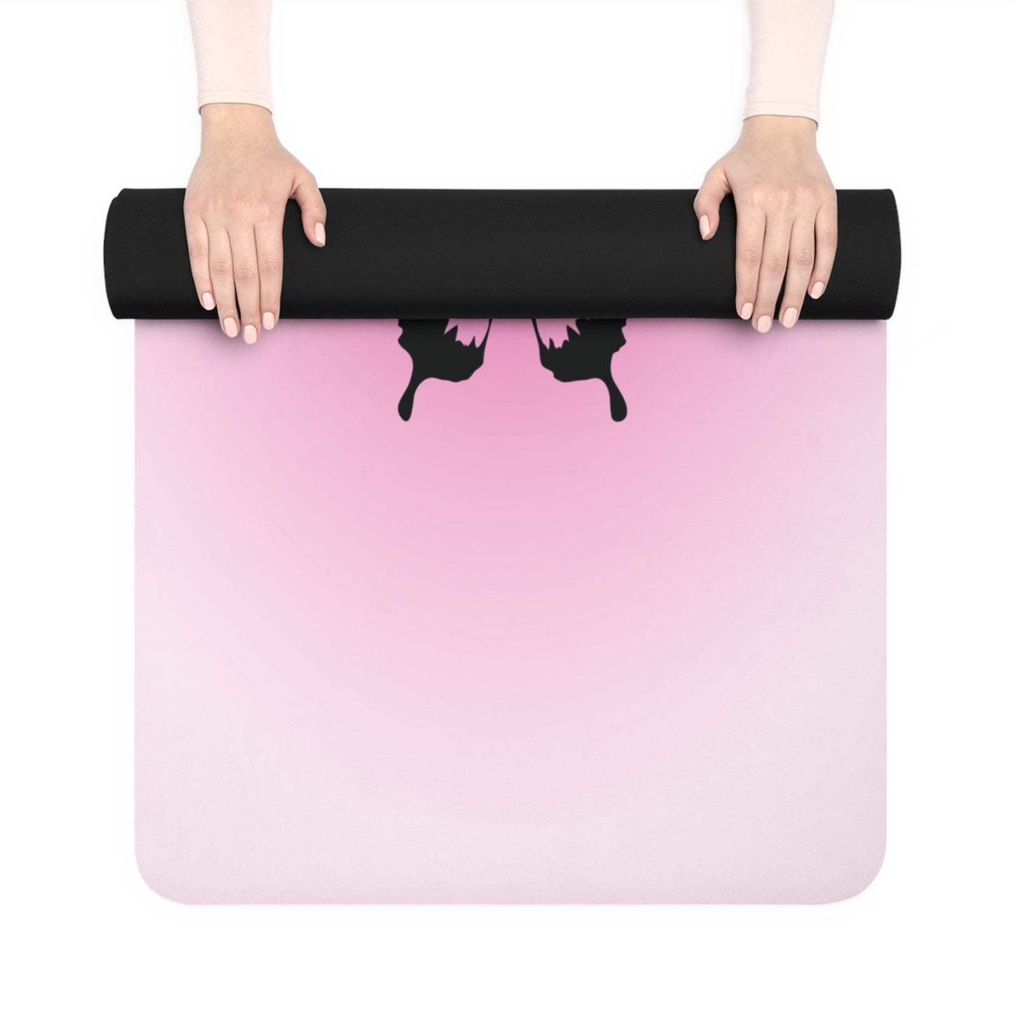 Ombre Aura Butterfly Pink Yoga Mat