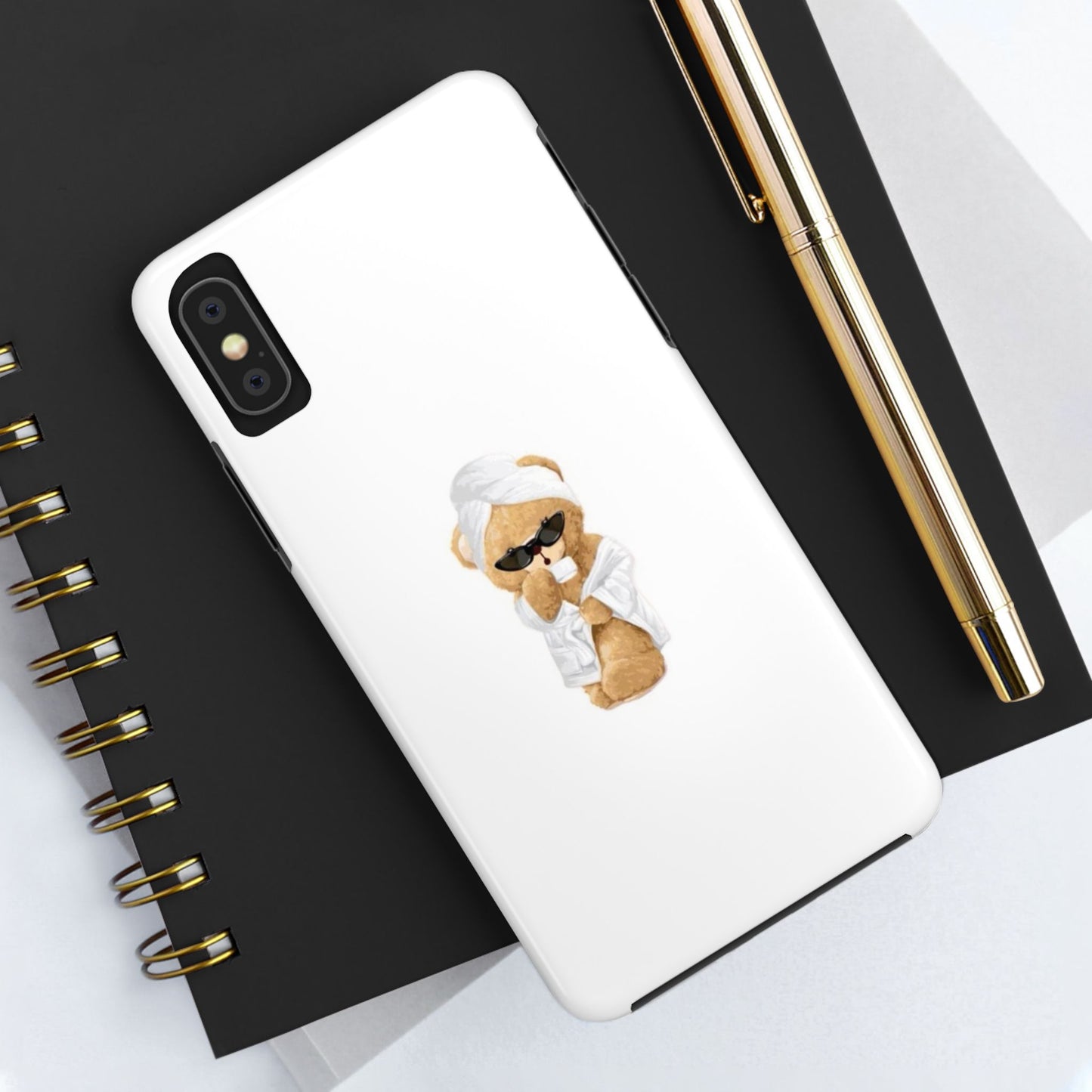 Girly Spa Teddy Bear Phone Case