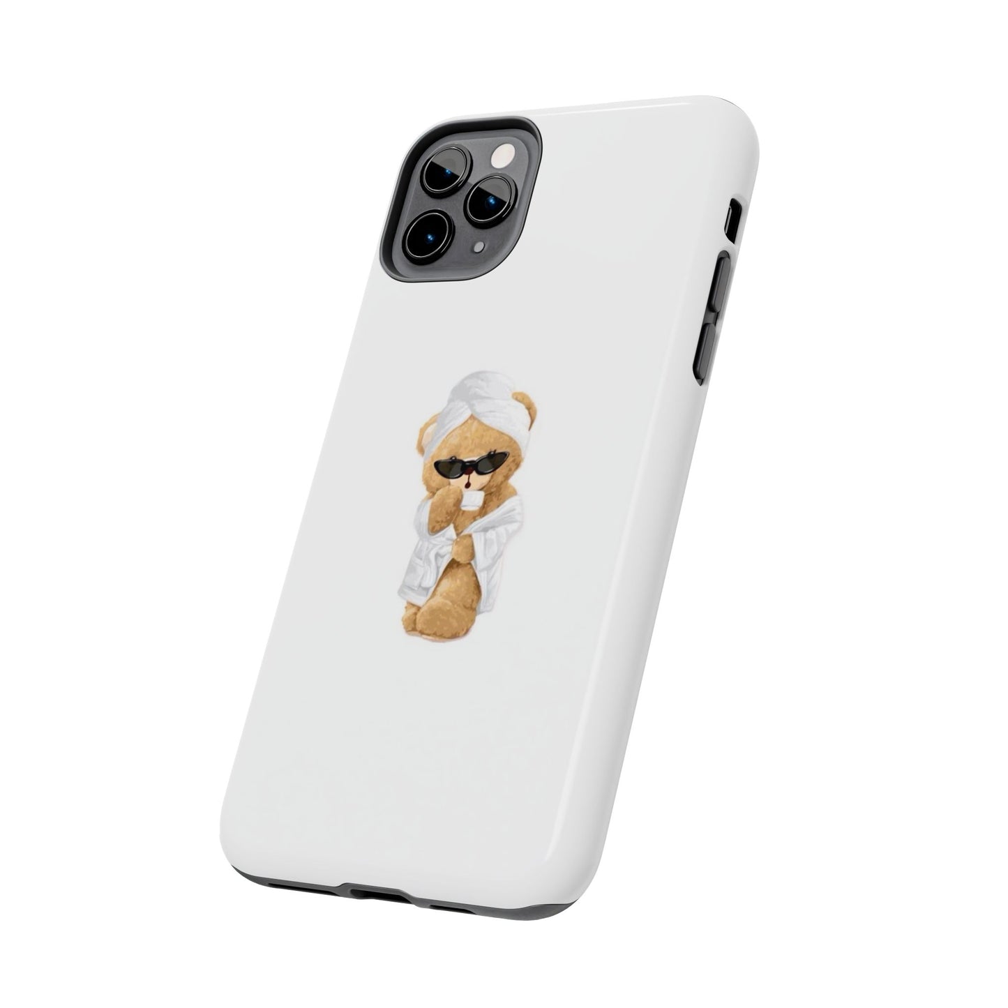 Girly Spa Teddy Bear Phone Case