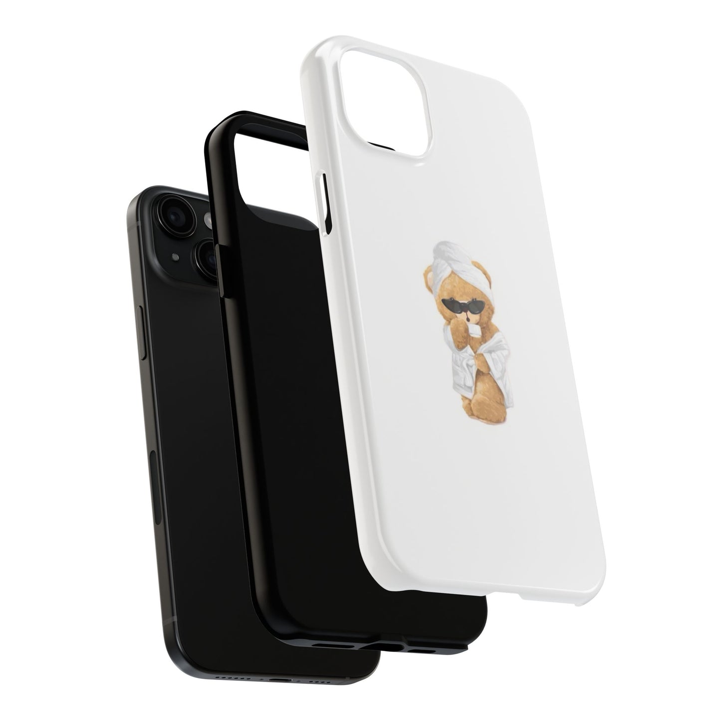 Girly Spa Teddy Bear Phone Case
