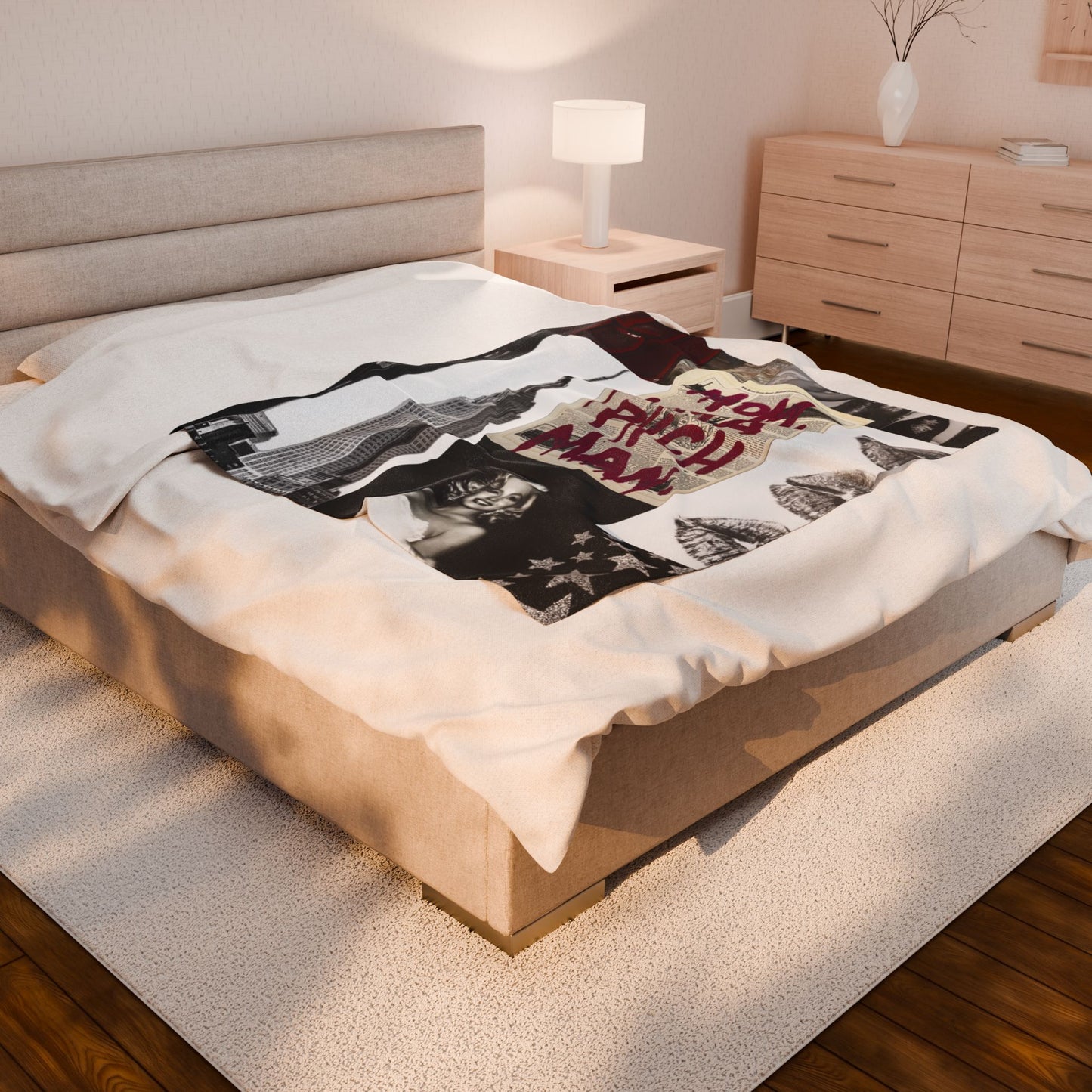 New York City Collage Blanket