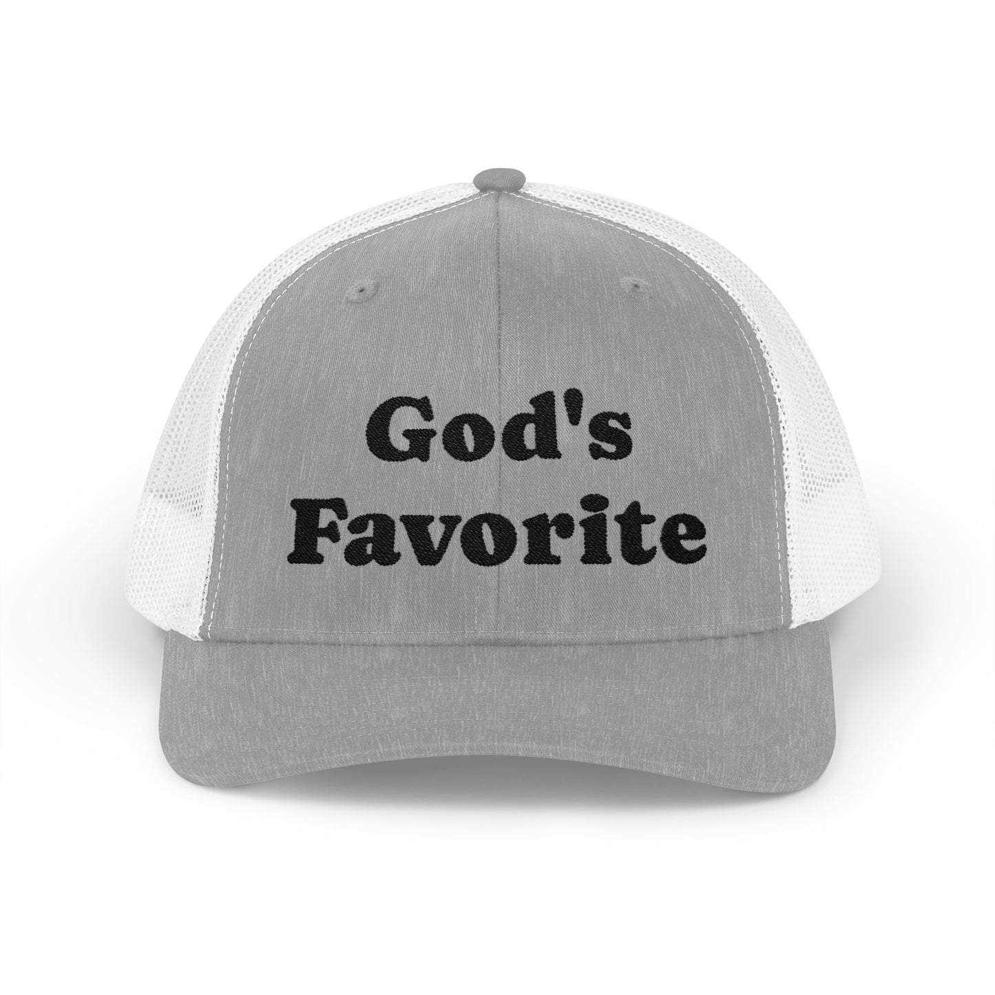 God's Favorite Snapback Trucker Cap | Stylish Hat for Everyday Wear, Gift for Him/Her, Casual Accessory, Trendy Cap