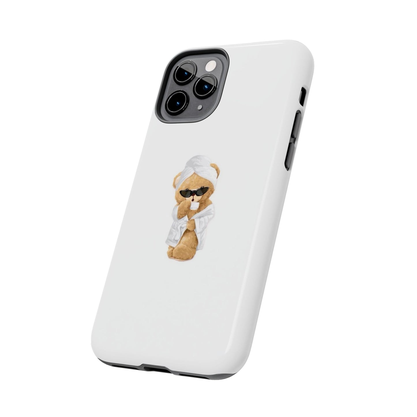 Girly Spa Teddy Bear Phone Case
