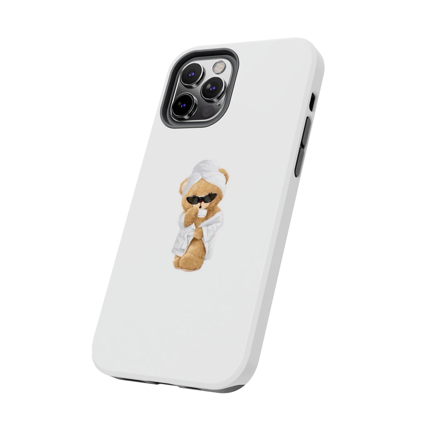 Girly Spa Teddy Bear Phone Case