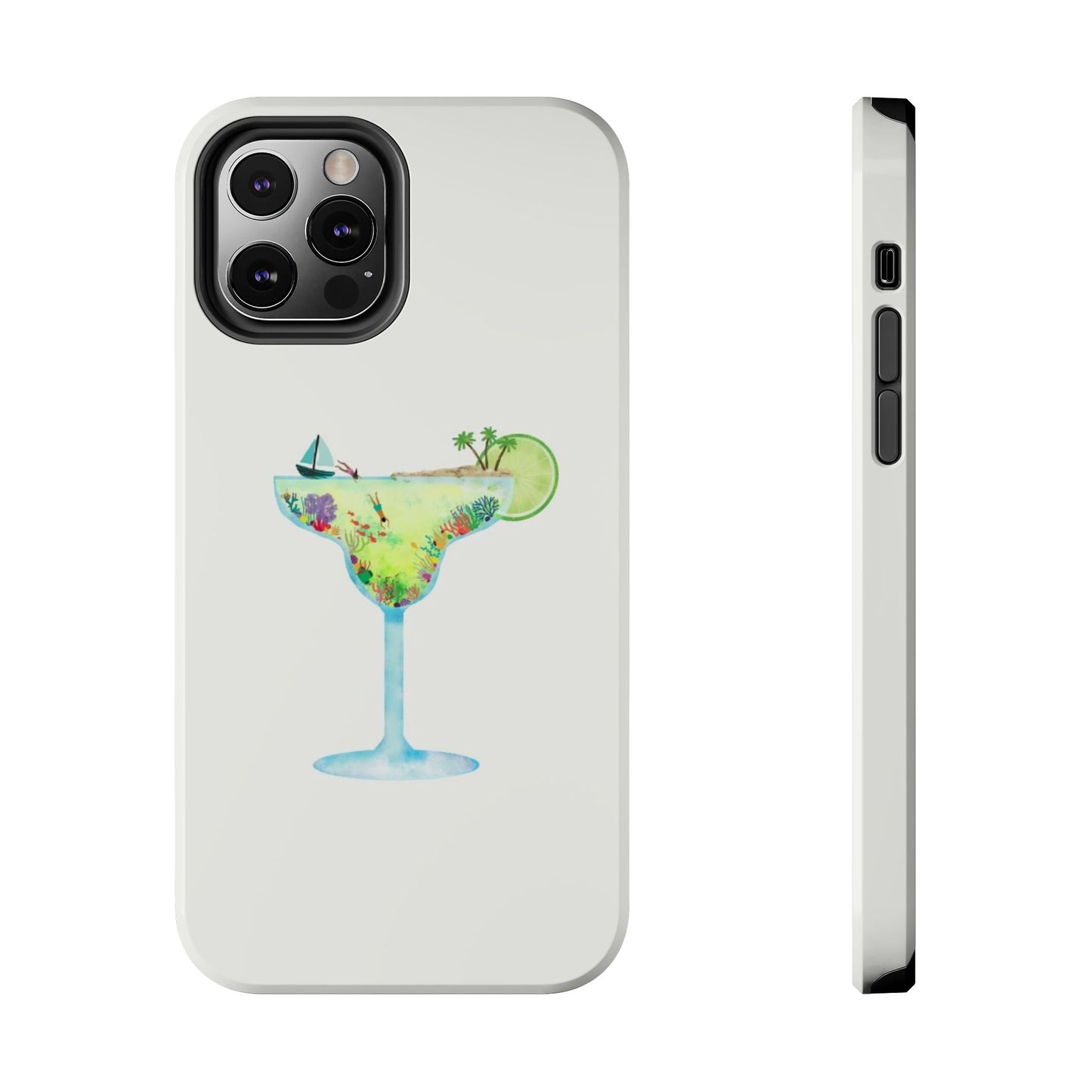 Glossy Phone Case, Summer Phone Case, Cute, Glossy Phone Case, Coastal Summer