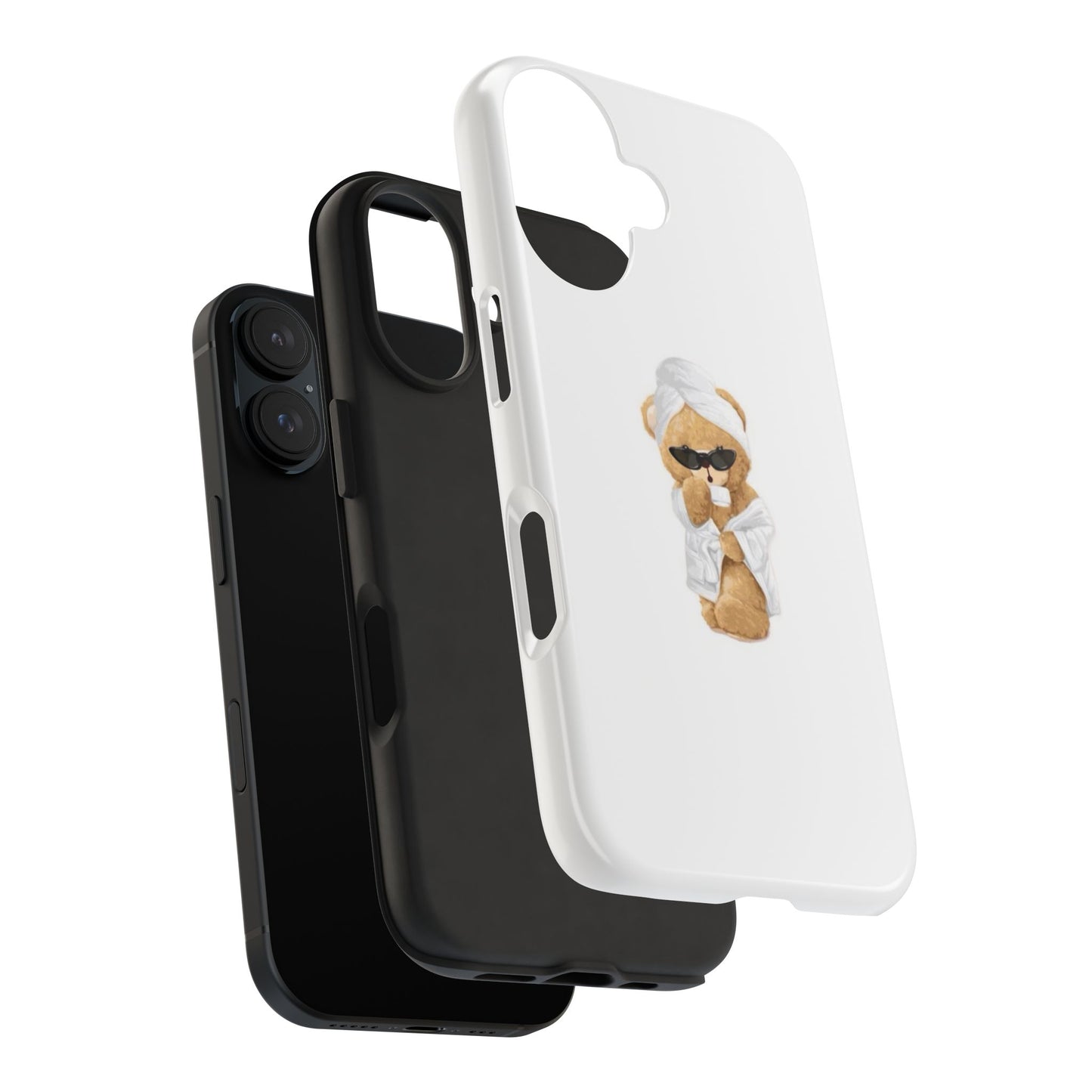 Girly Spa Teddy Bear Phone Case