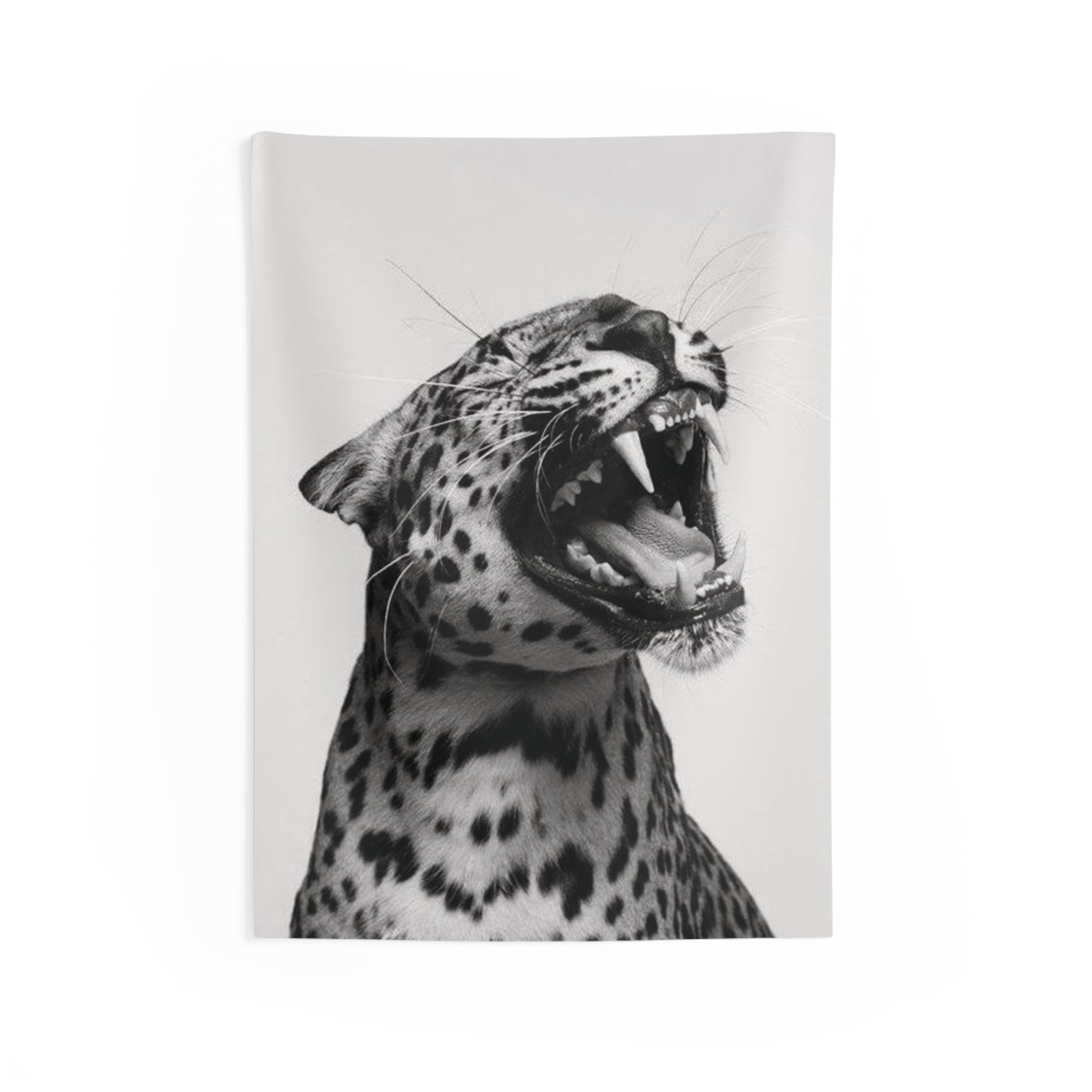 B&W Aesthetic Tapestry, Leopard Tapestry, Glam Bedroom