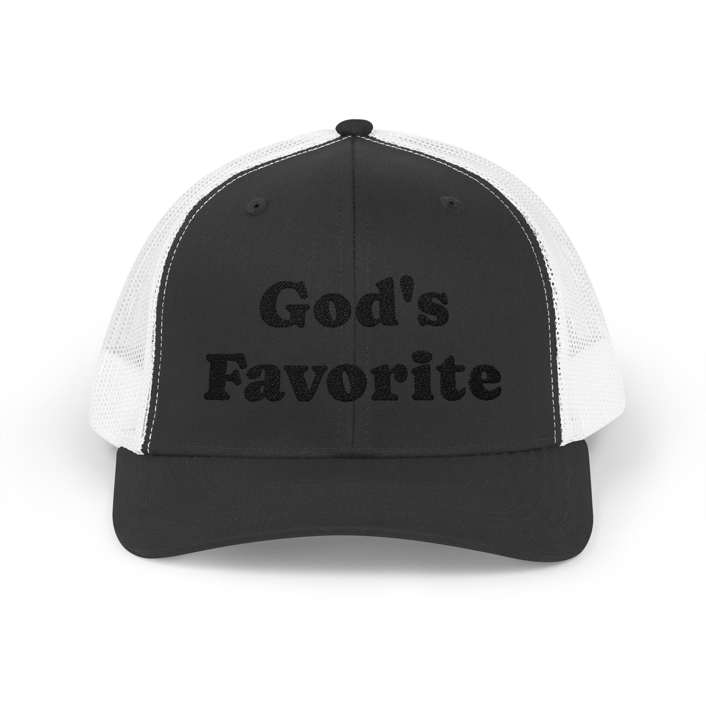 God's Favorite Snapback Trucker Cap | Stylish Hat for Everyday Wear, Gift for Him/Her, Casual Accessory, Trendy Cap