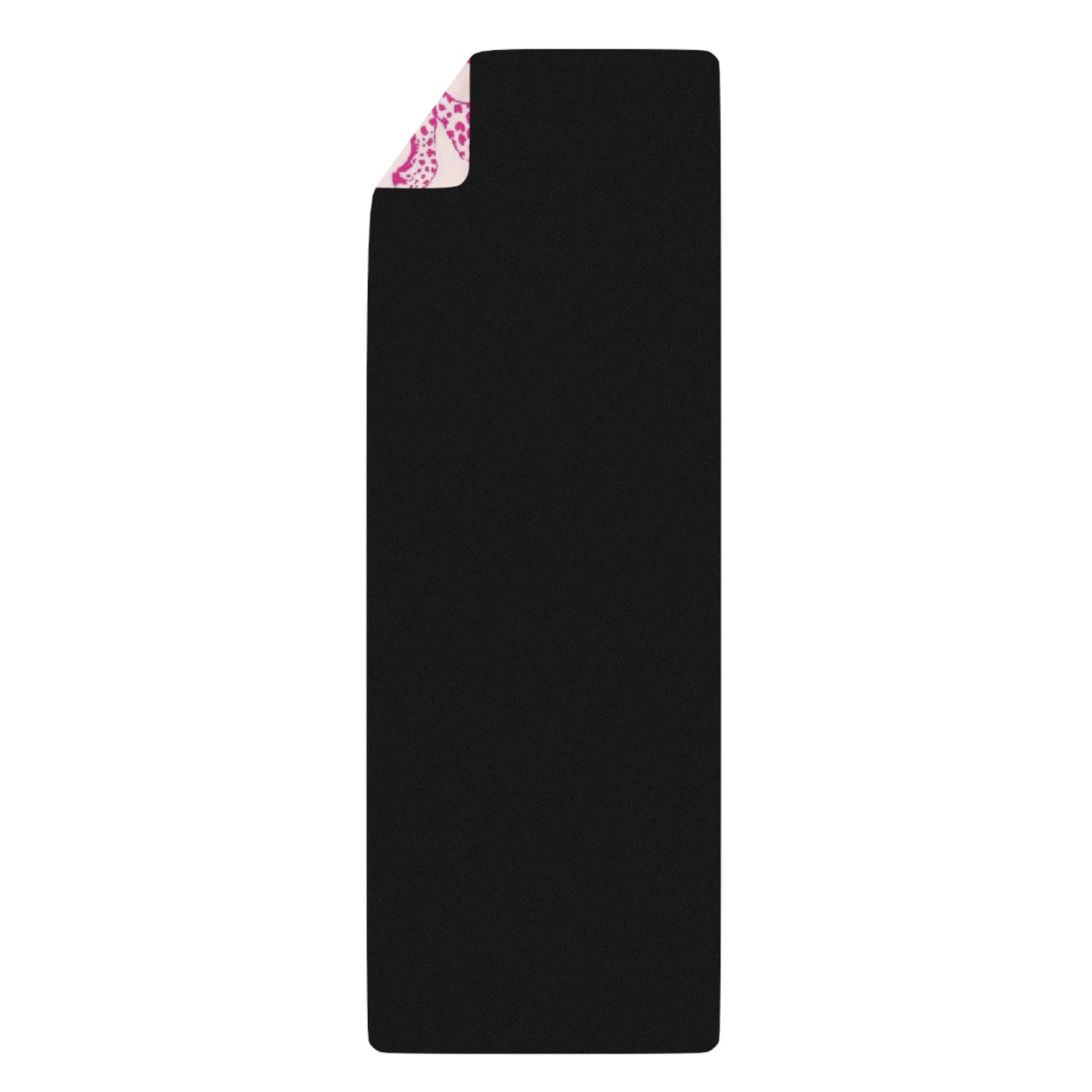 Pink and Creme Tiger Print Yoga Mat