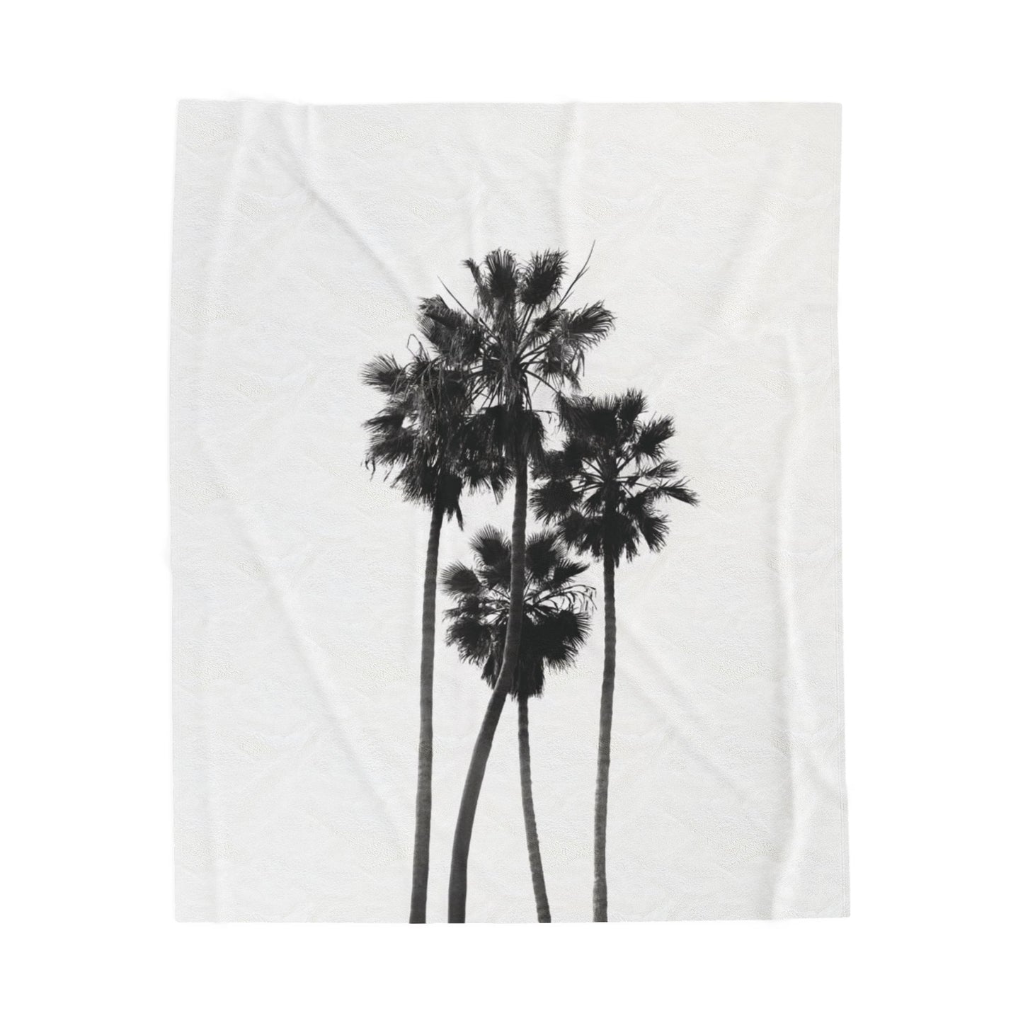 Chic Palm Tree Blanket
