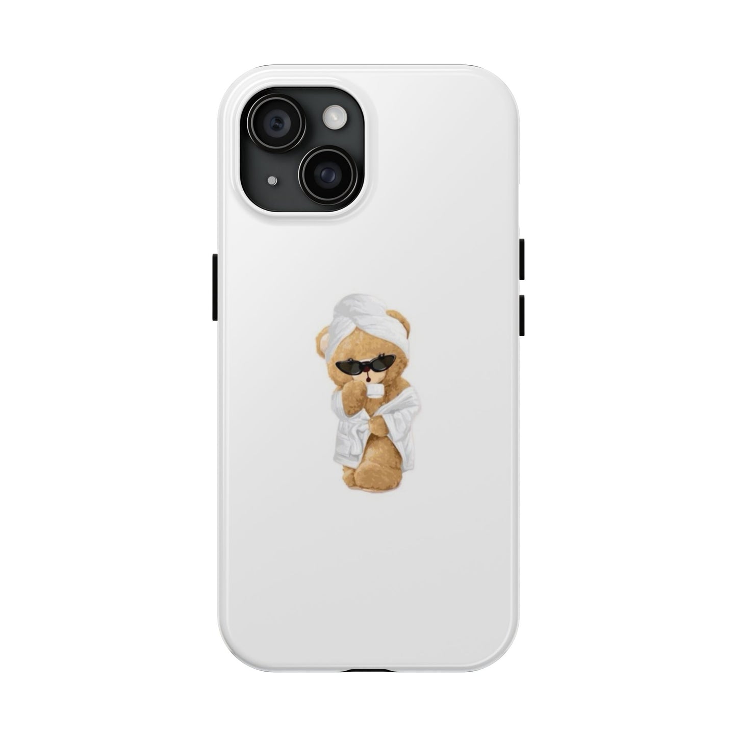 Girly Spa Teddy Bear Phone Case