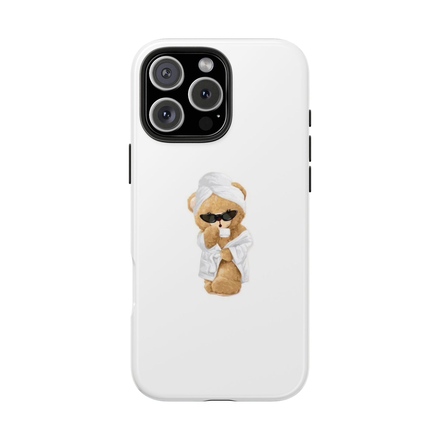 Girly Spa Teddy Bear Phone Case