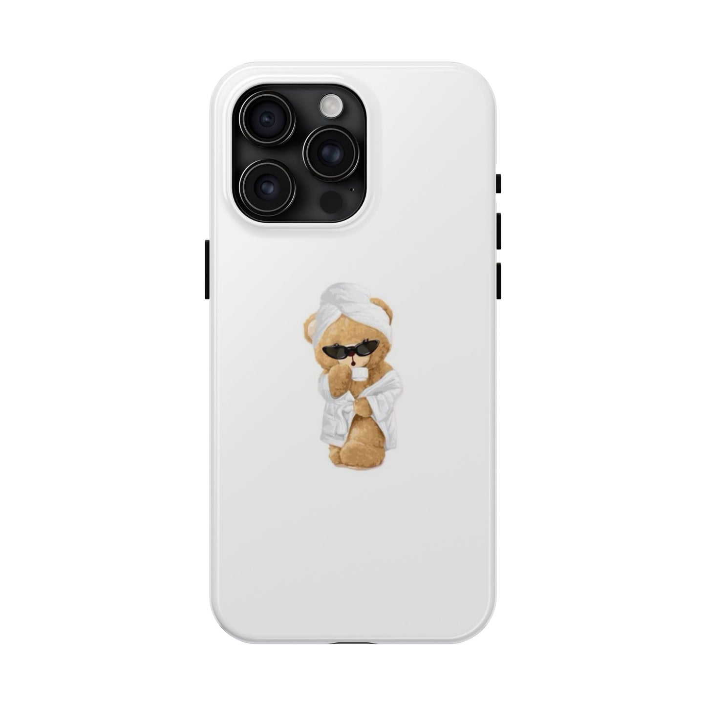 Girly Spa Teddy Bear Phone Case