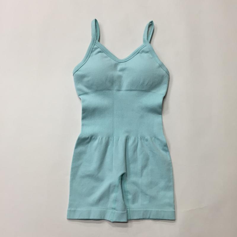 Women's Fashion Sports High Waist Seamless Knitted Sleeveless Jumpsuit