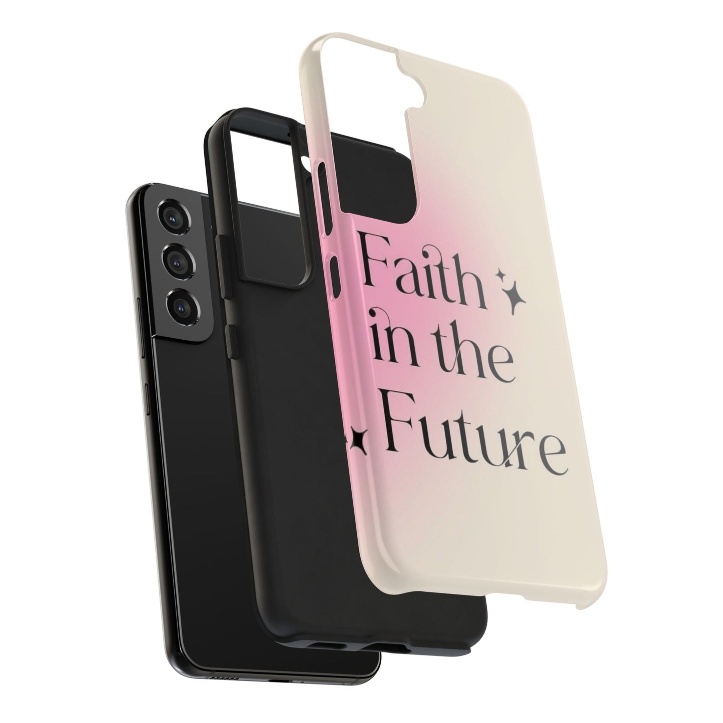 Faith in the Future Affirmation Phone Case