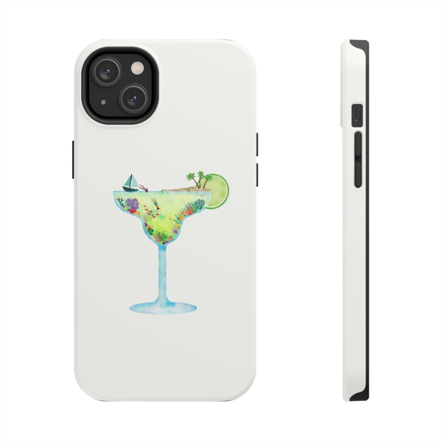 Glossy Phone Case, Summer Phone Case, Cute, Glossy Phone Case, Coastal Summer