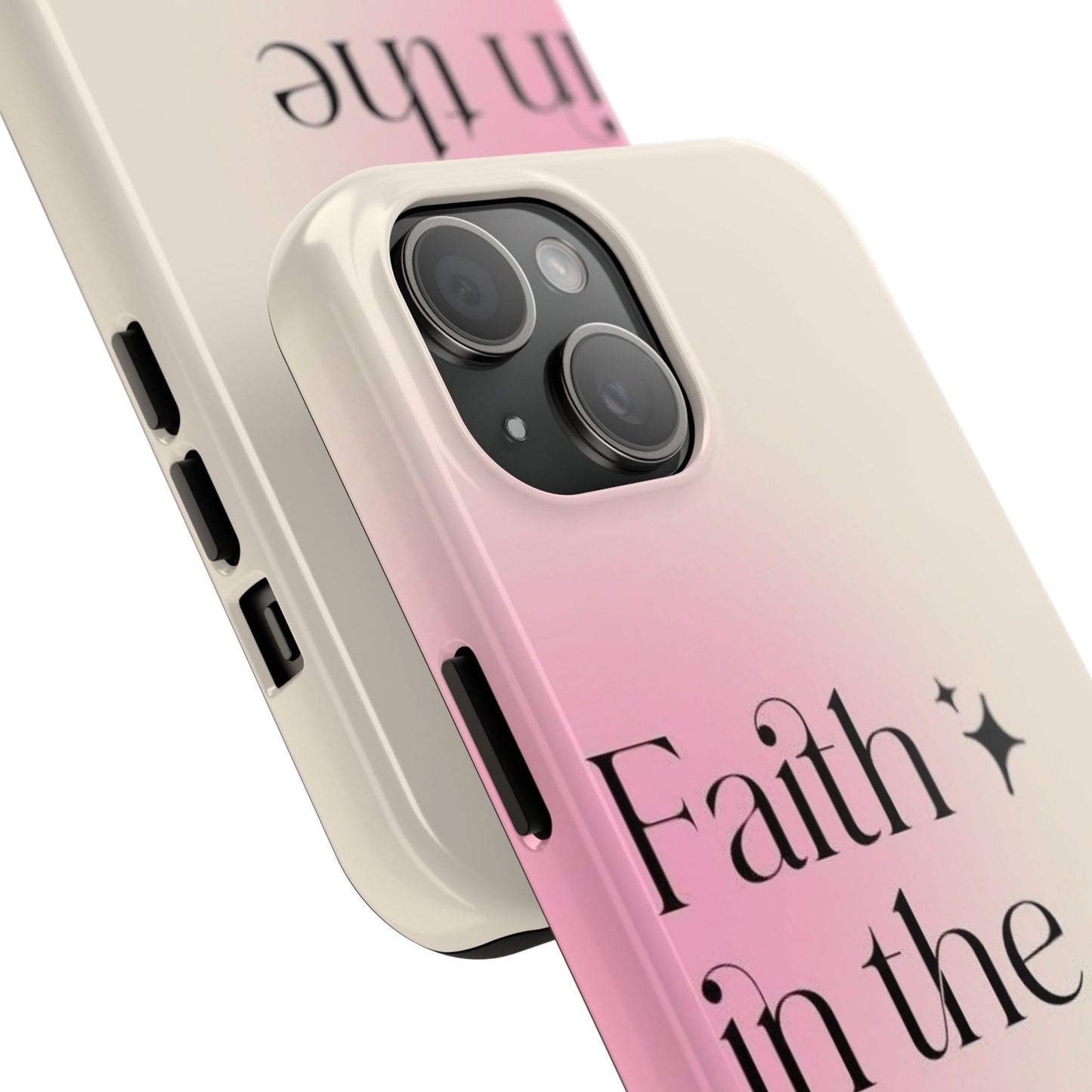 Faith in the Future Affirmation Phone Case