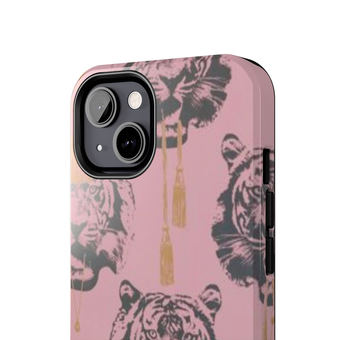 Pink Tiger Print Fashion Phone Case