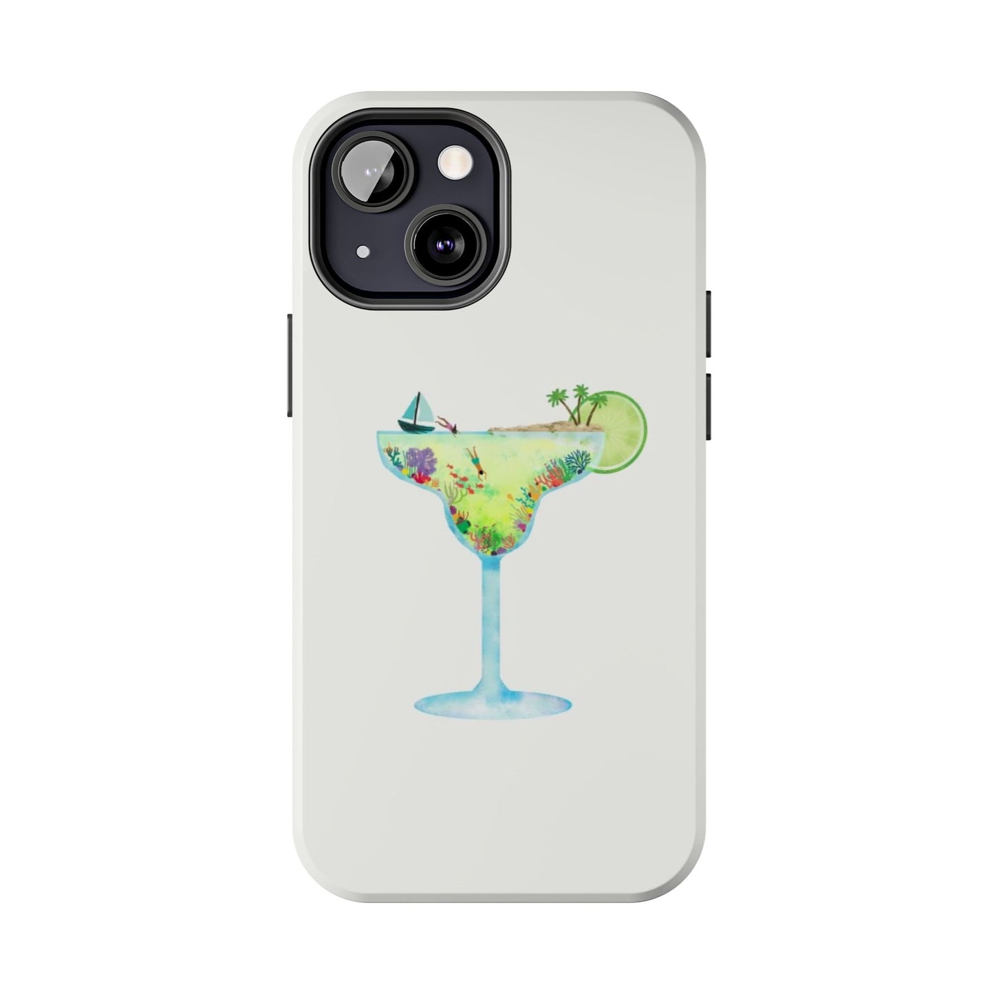 Glossy Phone Case, Summer Phone Case, Cute, Glossy Phone Case, Coastal Summer