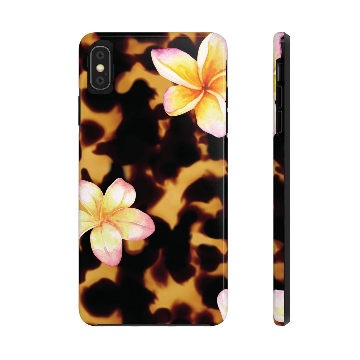 Tortoise Shell Flower Phone Case