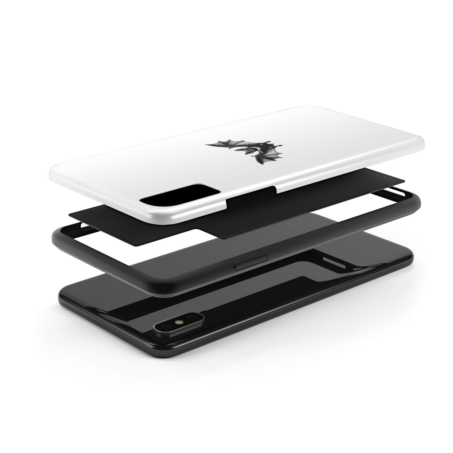 Gothic Chic Bat Phone Case