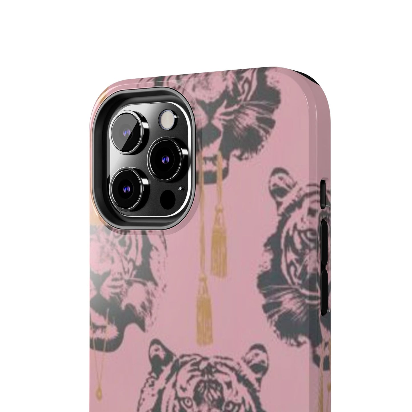 Pink Tiger Print Fashion Phone Case