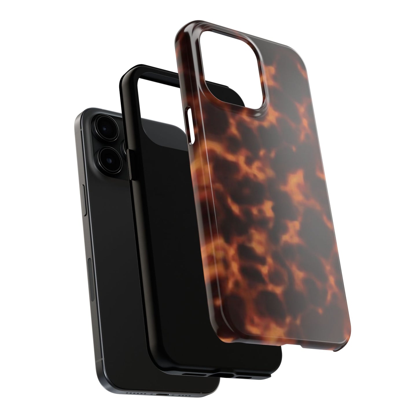 Tortoise Shell Glossy Phone Case,  Cool Girl Aesthetic