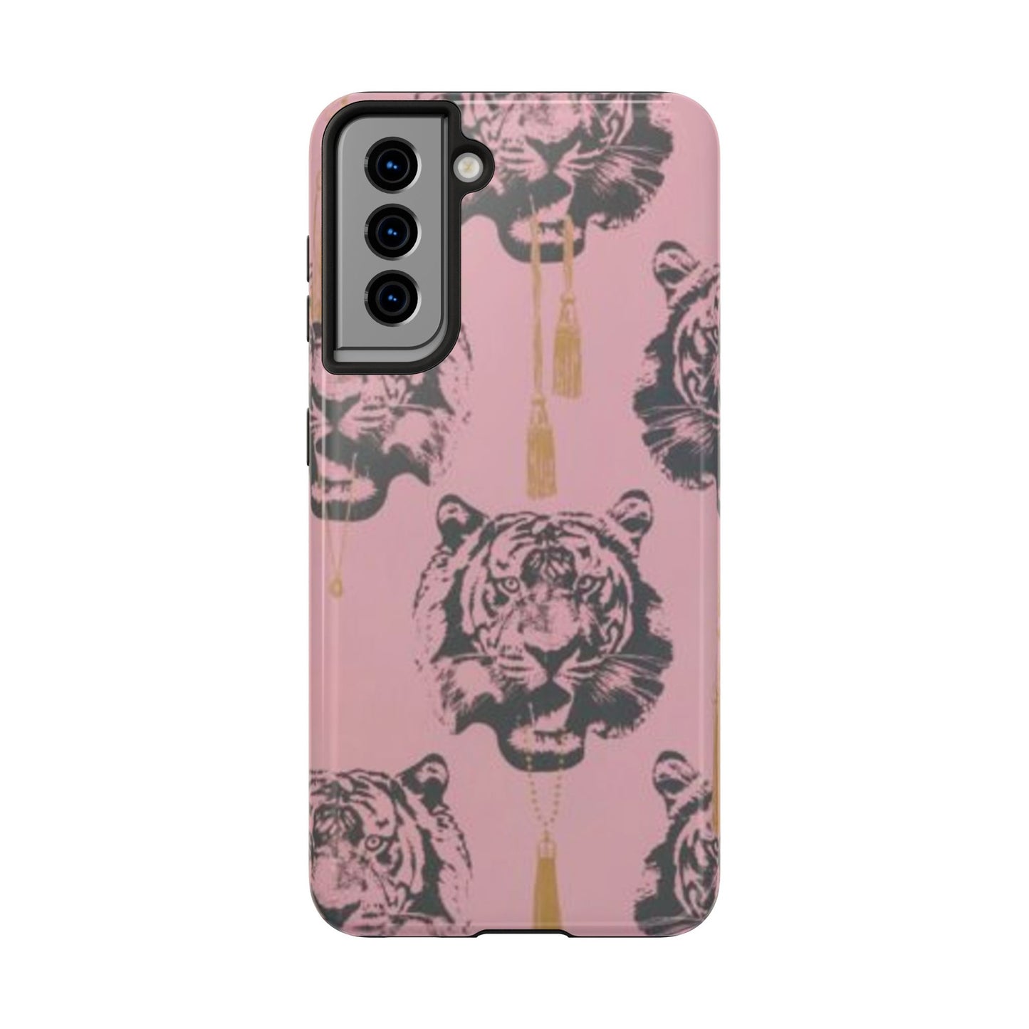 Pink Tiger Print Fashion Phone Case