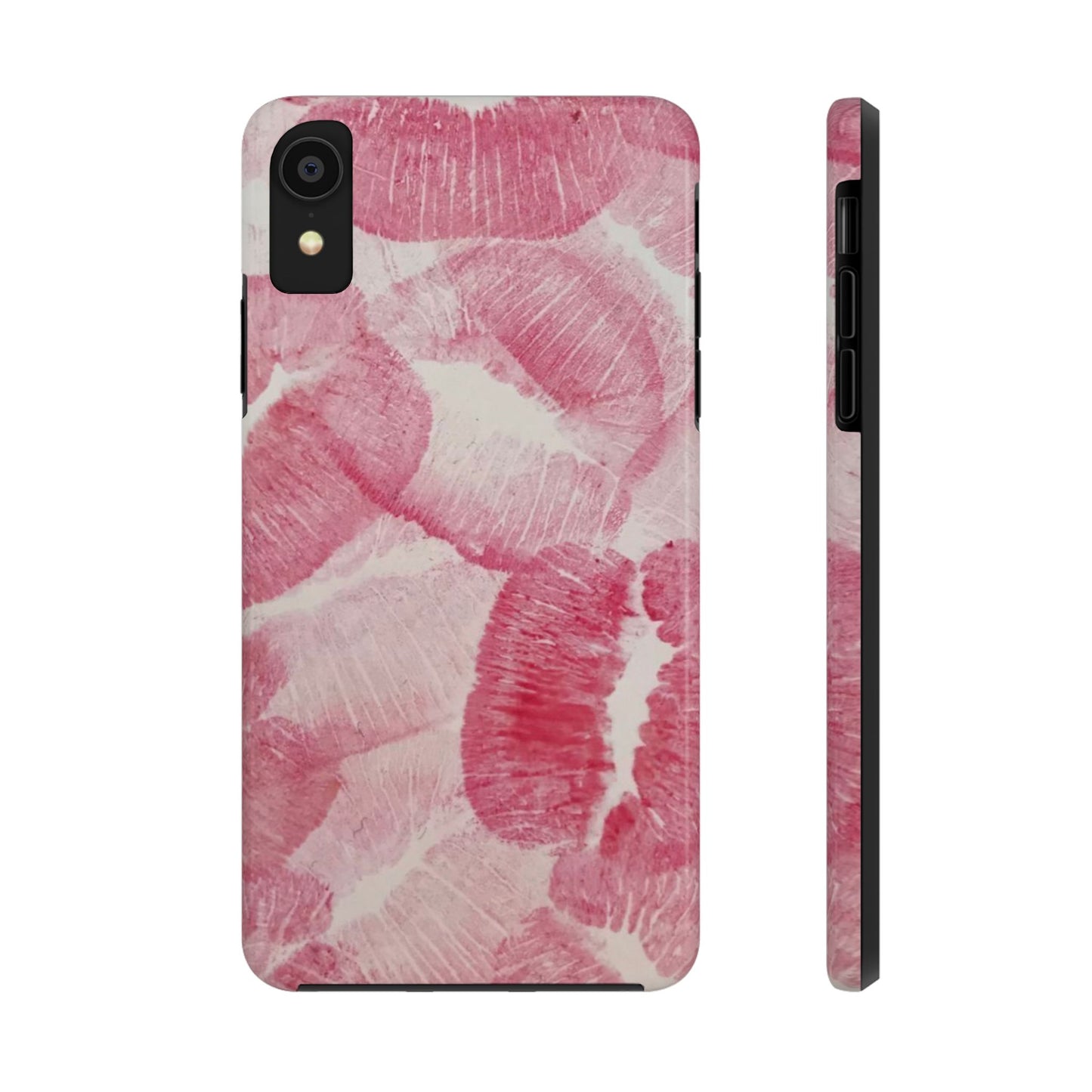 Pink Kiss Lipstick Fashion Aesthetic Glossy Phone Case