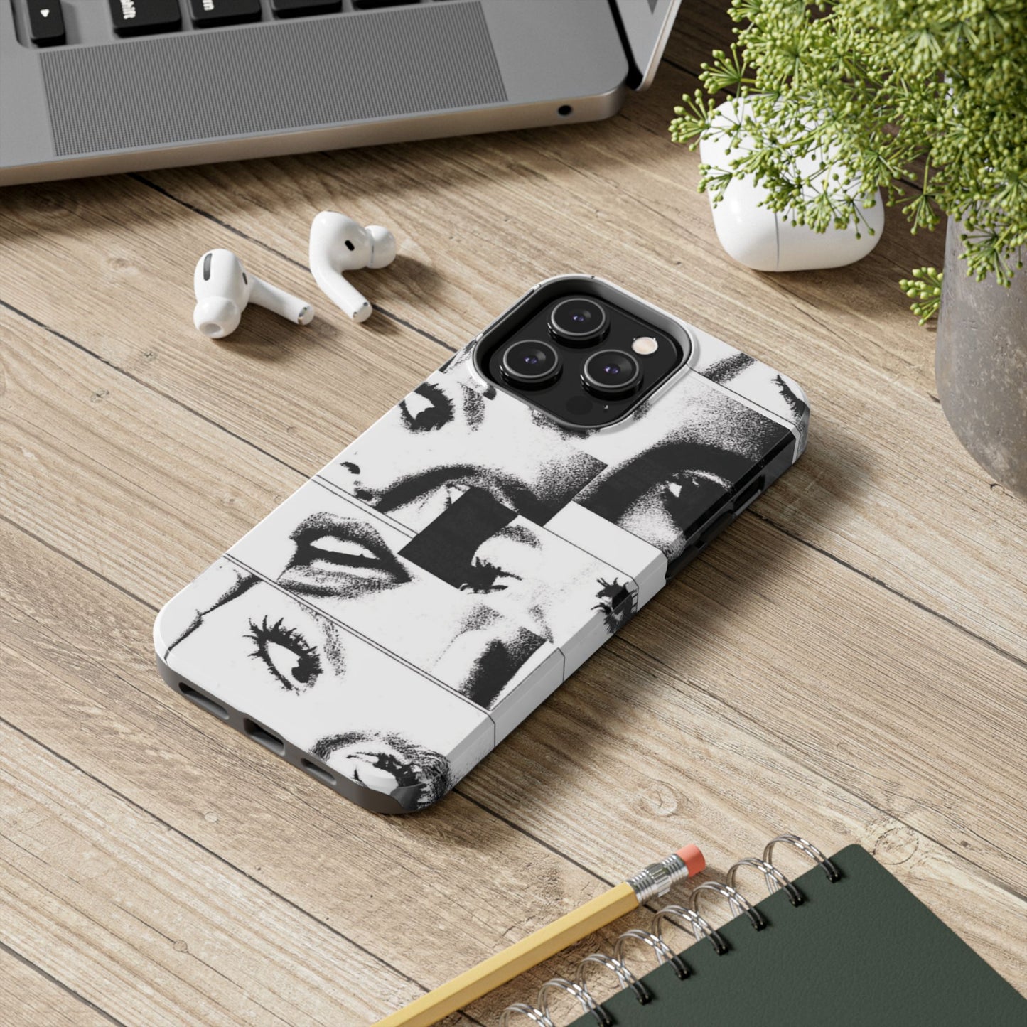 Black and White Phone Case