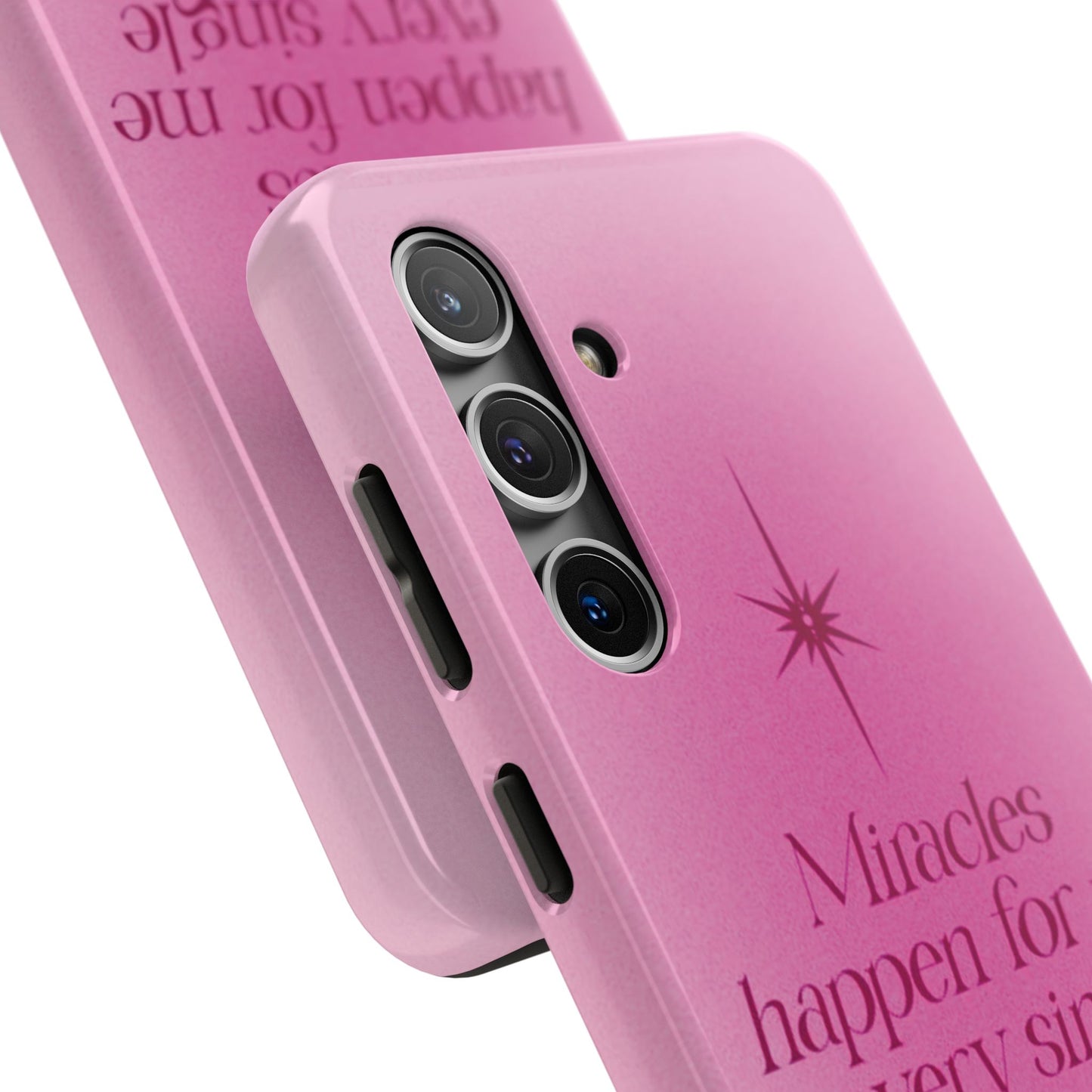 Miracles Happen Affirmation Phone Case