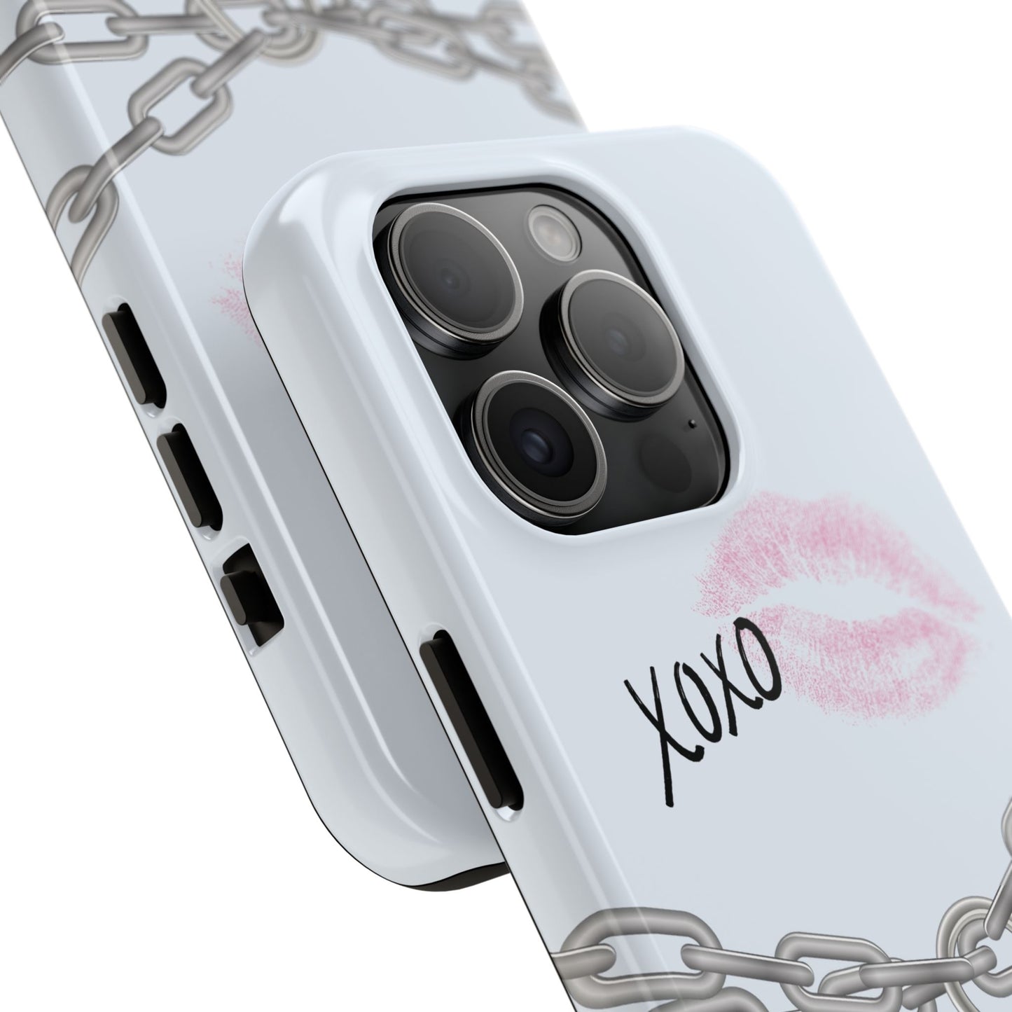 XOXO Love Lock Phone Case - Aesthetic Y2K Girly Style