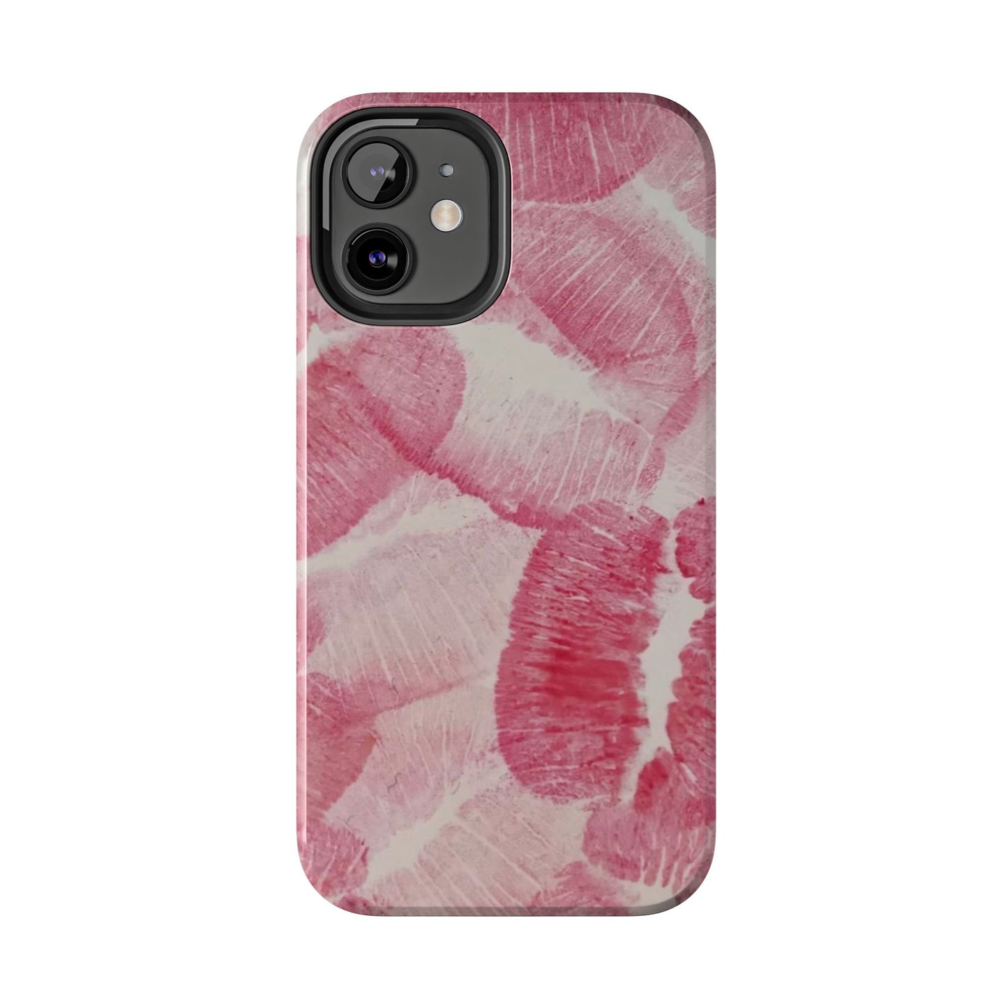 Pink Kiss Lipstick Fashion Aesthetic Glossy Phone Case