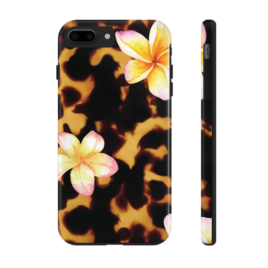 Tortoise Shell Flower Phone Case