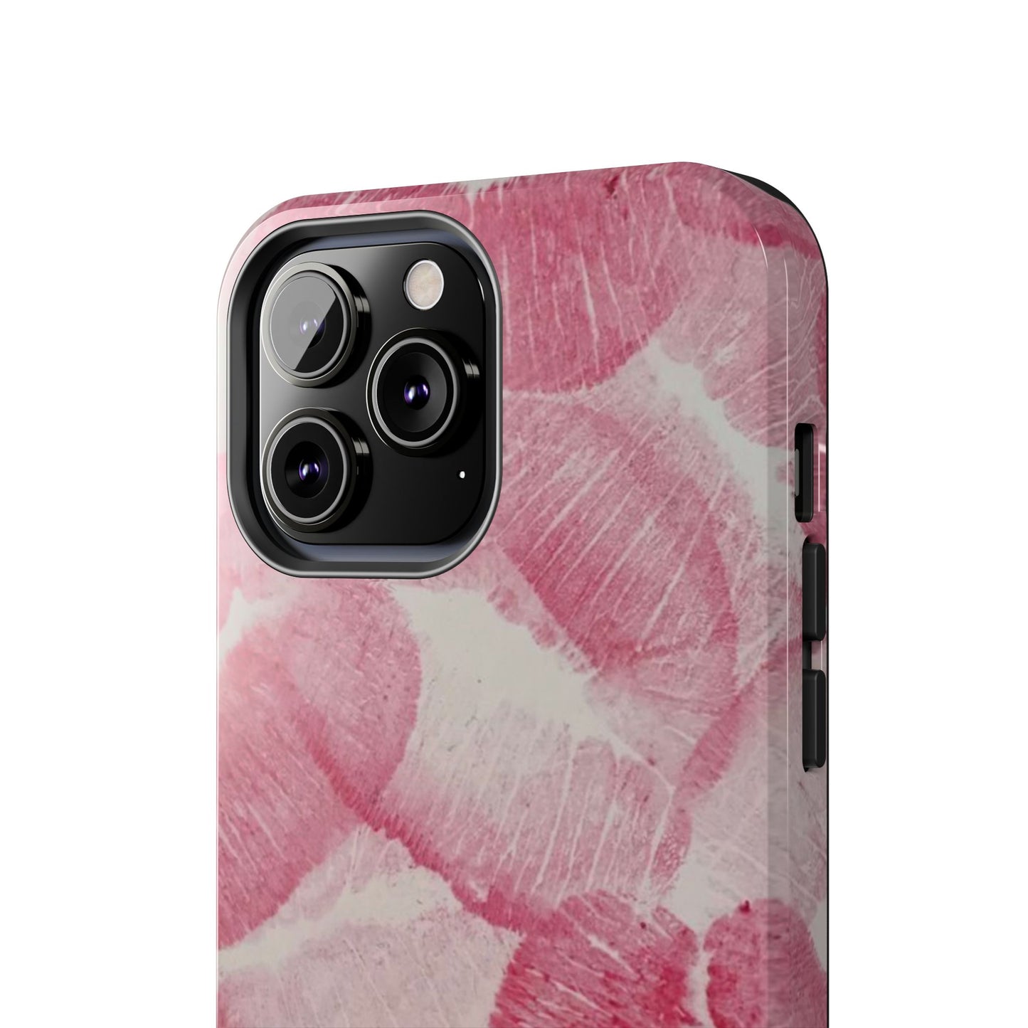 Pink Kiss Lipstick Fashion Aesthetic Glossy Phone Case