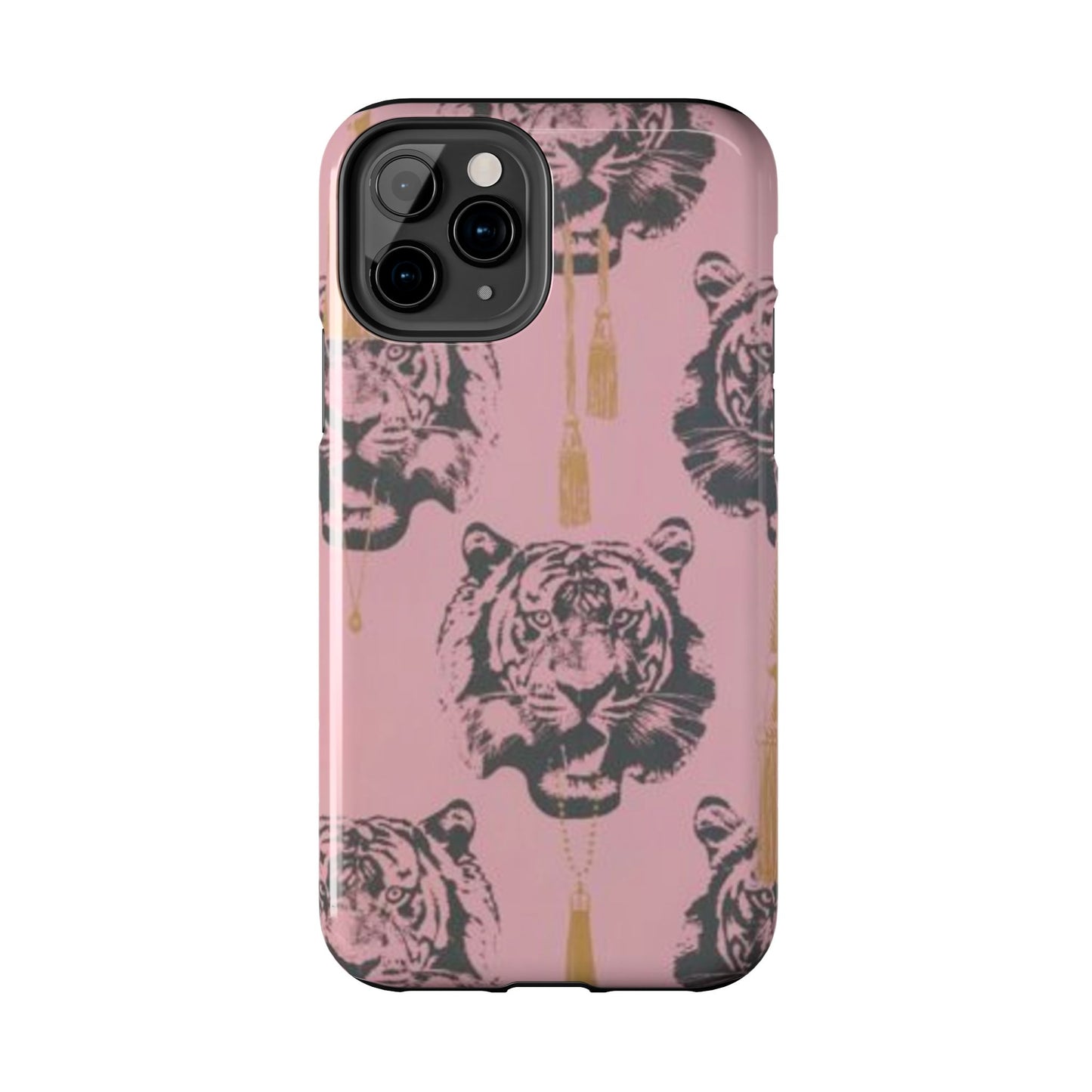 Pink Tiger Print Fashion Phone Case