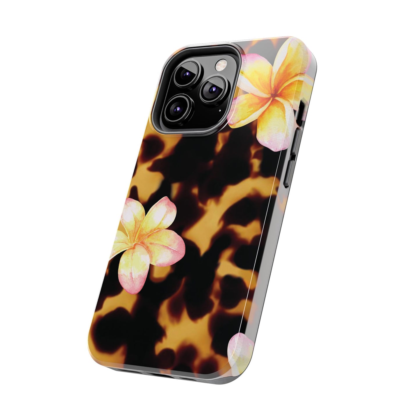 Tortoise Shell Flower Phone Case